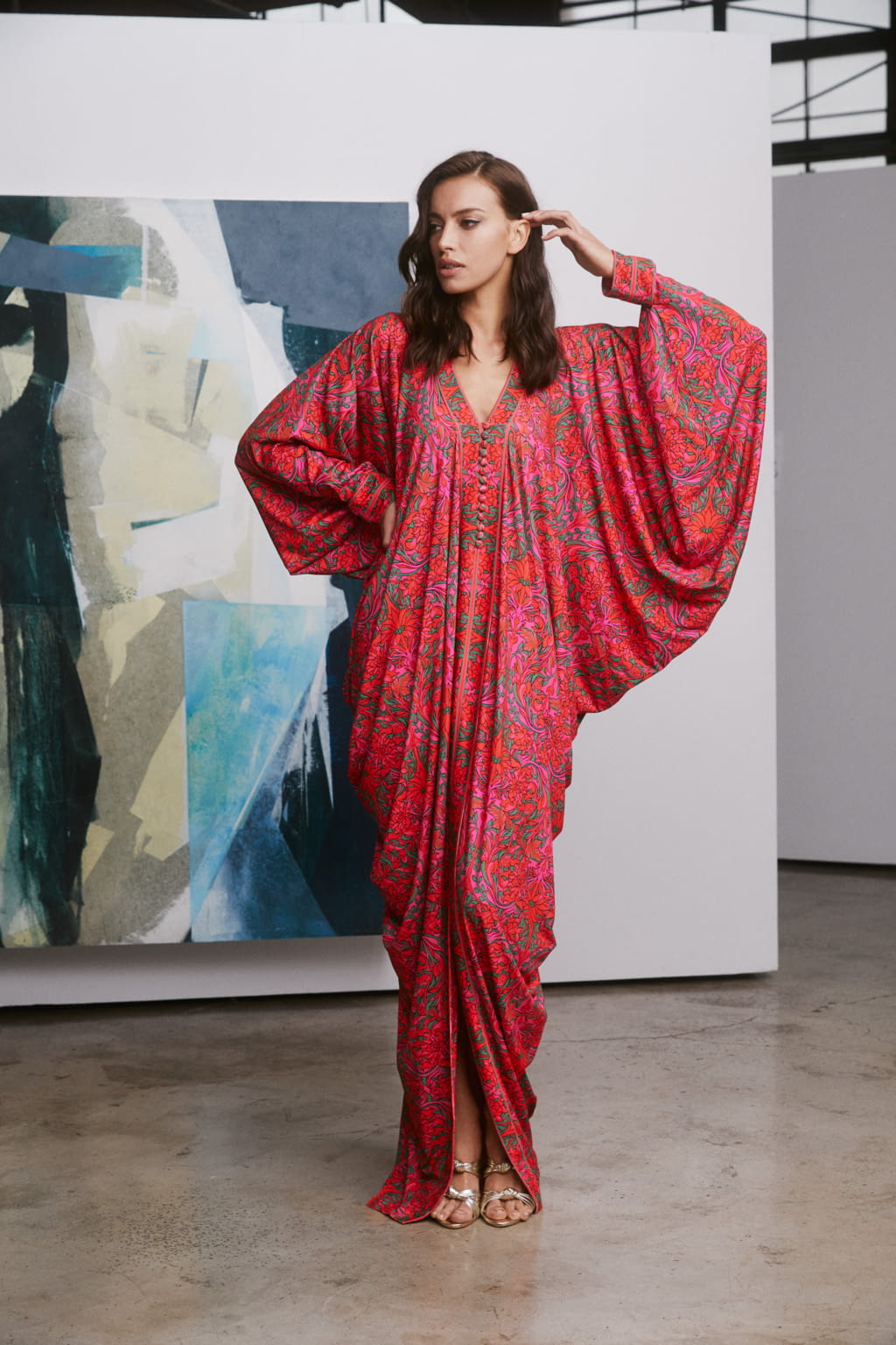 Fashion Week New York Pre-Fall 2019 look 4 from the Tadashi Shoji collection womenswear