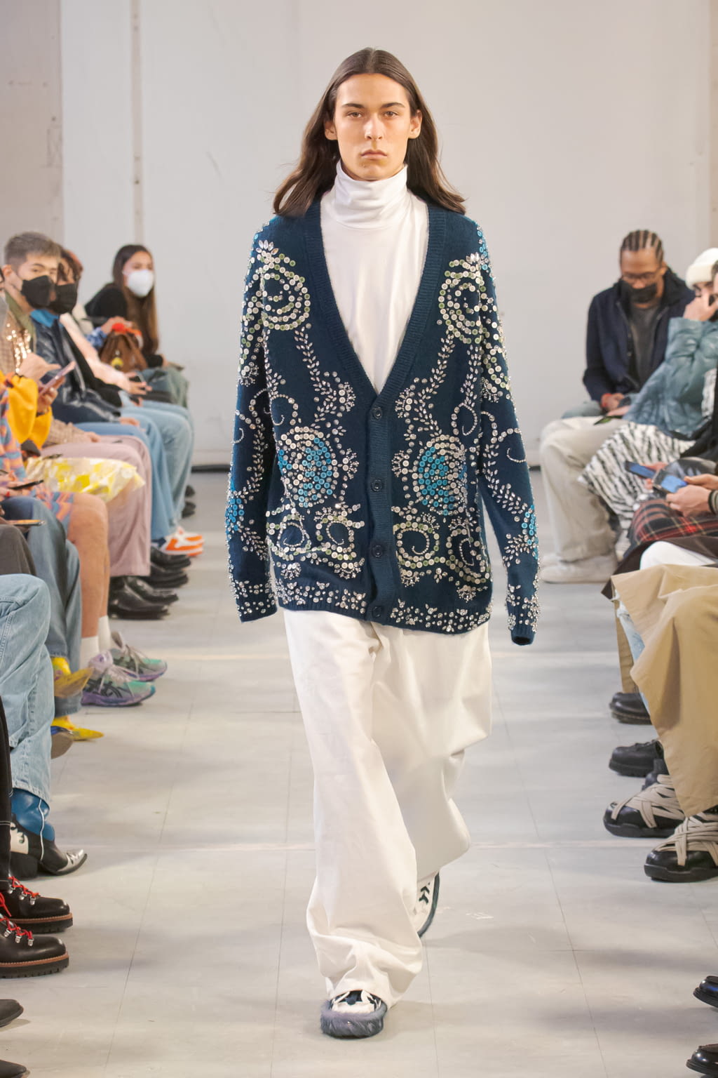 Fashion Week Paris Fall/Winter 2022 look 20 de la collection Bluemarble menswear