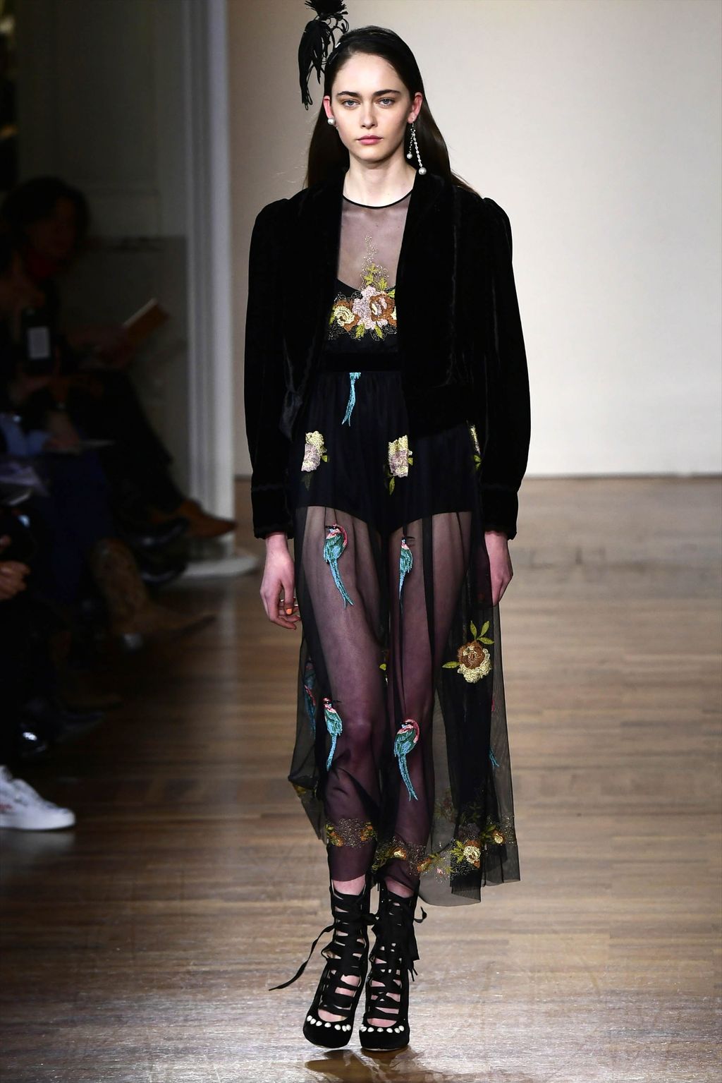 Fashion Week Milan Fall/Winter 2017 look 39 from the Blugirl collection womenswear