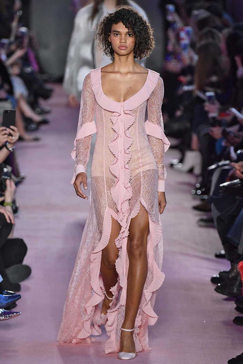 Fashion Week Milan Fall/Winter 2018 look 36 from the Blumarine collection womenswear