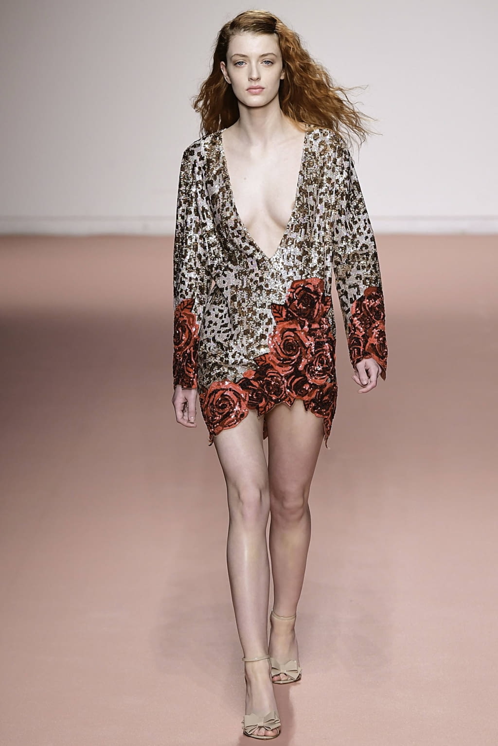 Fashion Week Milan Fall/Winter 2019 look 18 from the Blumarine collection womenswear