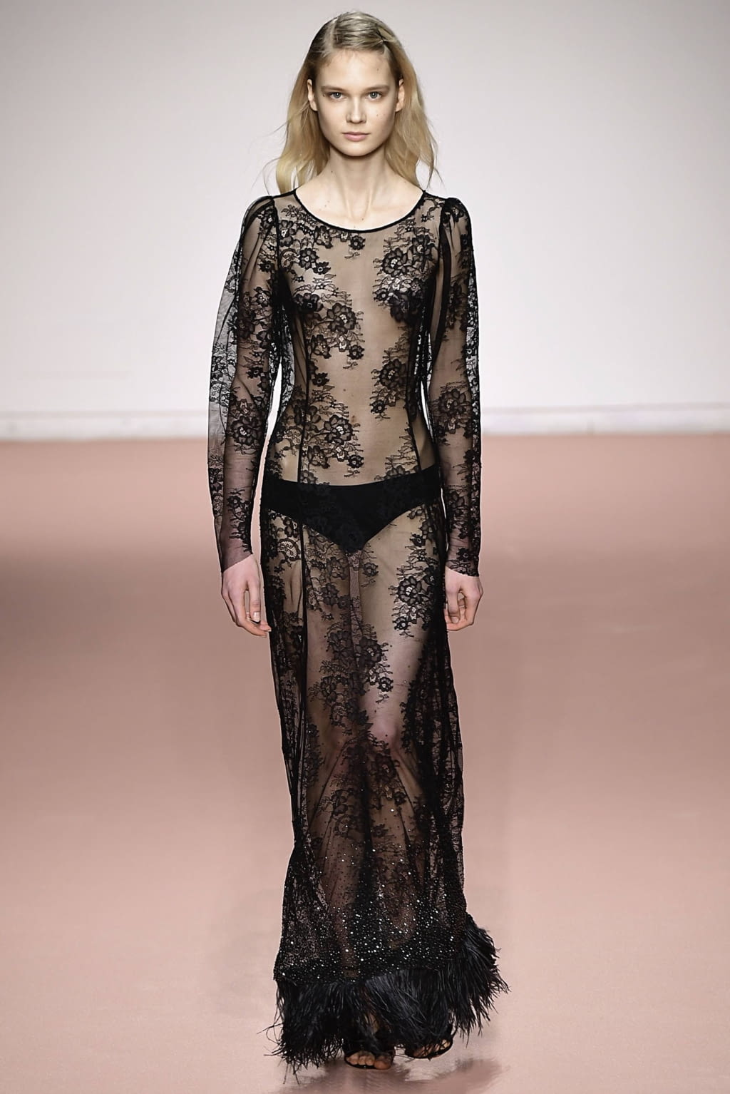 Fashion Week Milan Fall/Winter 2019 look 32 from the Blumarine collection womenswear