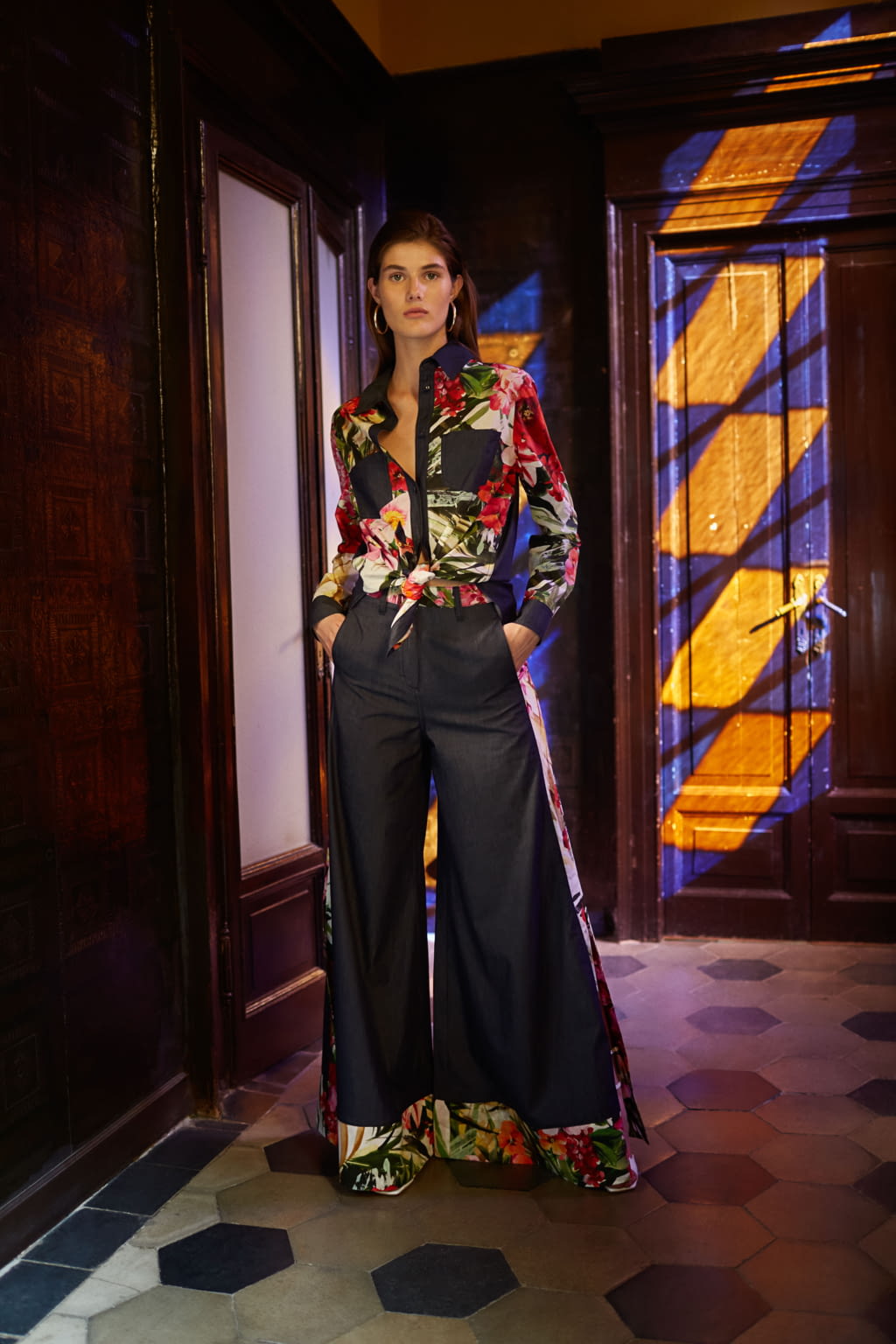 Fashion Week Milan Resort 2019 look 35 from the Blumarine collection 女装