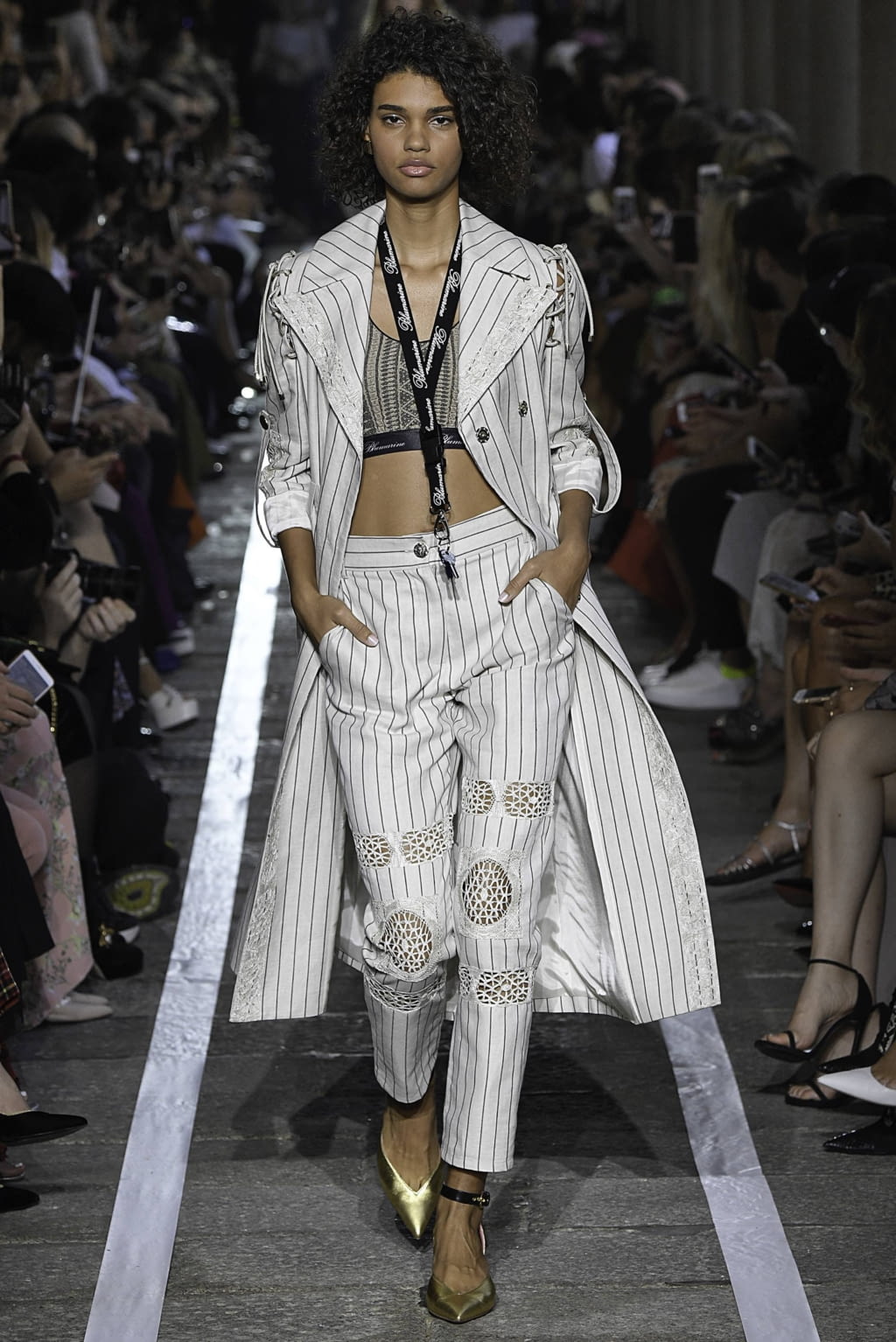 Fashion Week Milan Spring/Summer 2019 look 12 from the Blumarine collection 女装