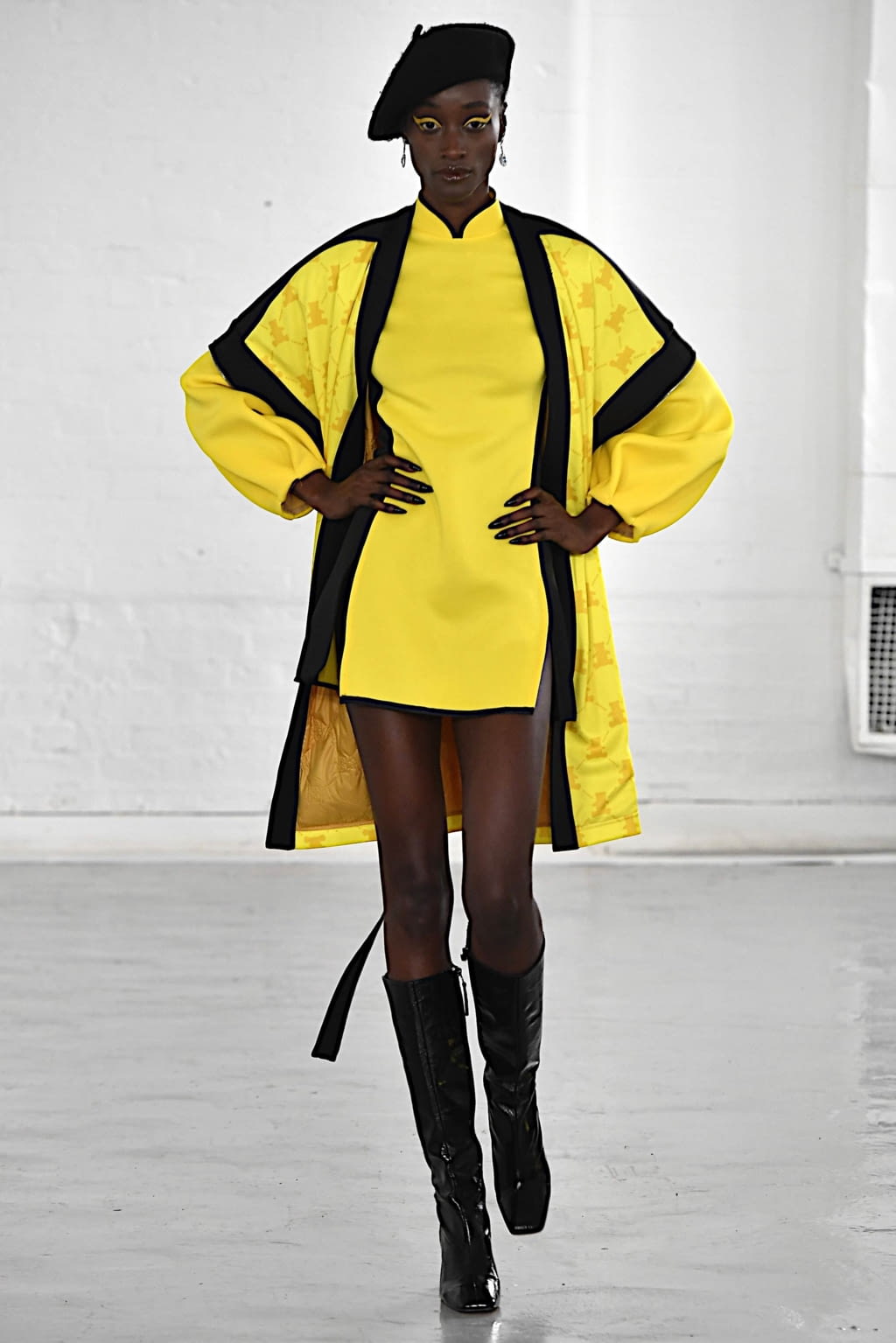 Fashion Week London Fall/Winter 2020 look 5 from the Bobby Abley collection womenswear