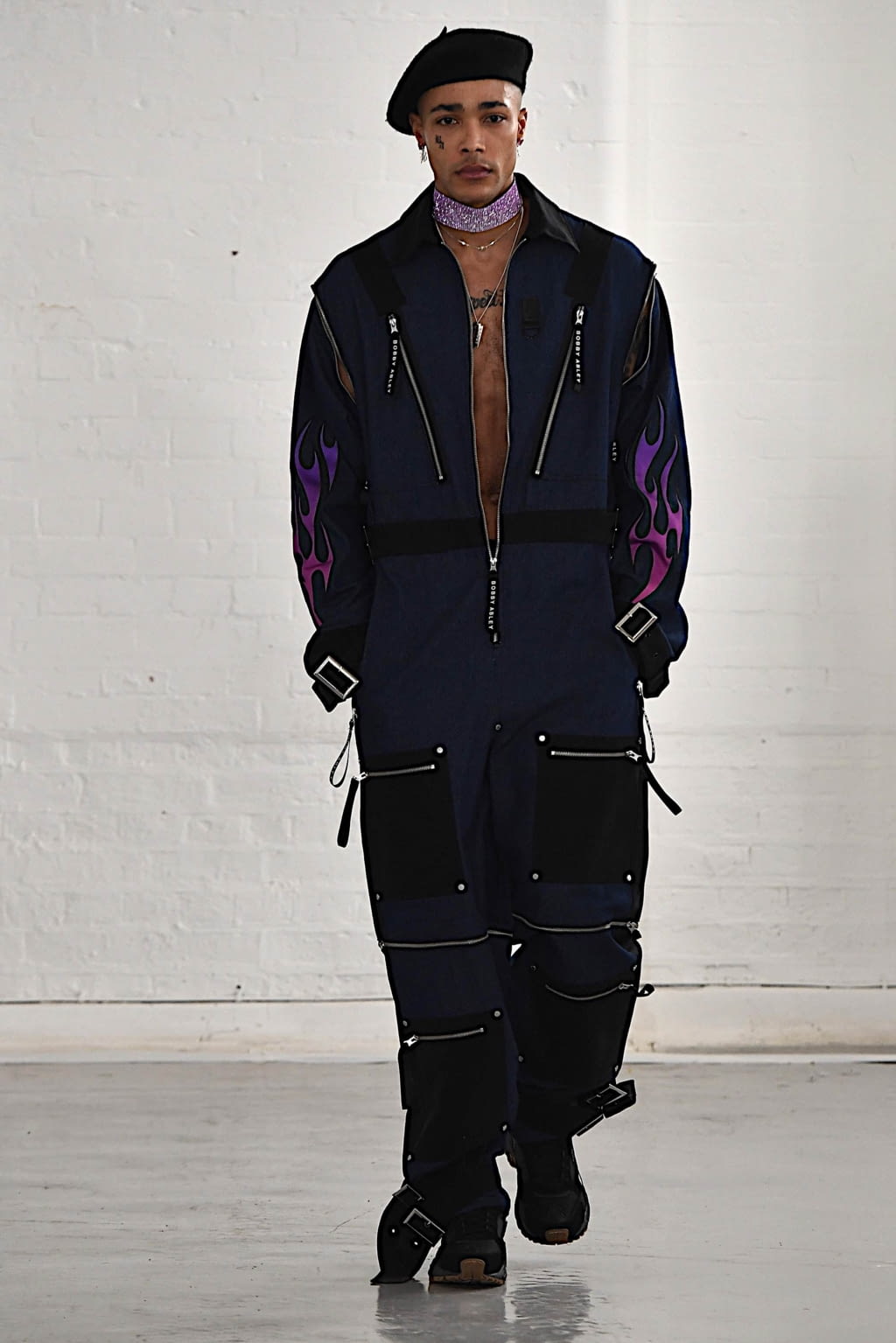 Fashion Week London Fall/Winter 2020 look 19 from the Bobby Abley collection womenswear