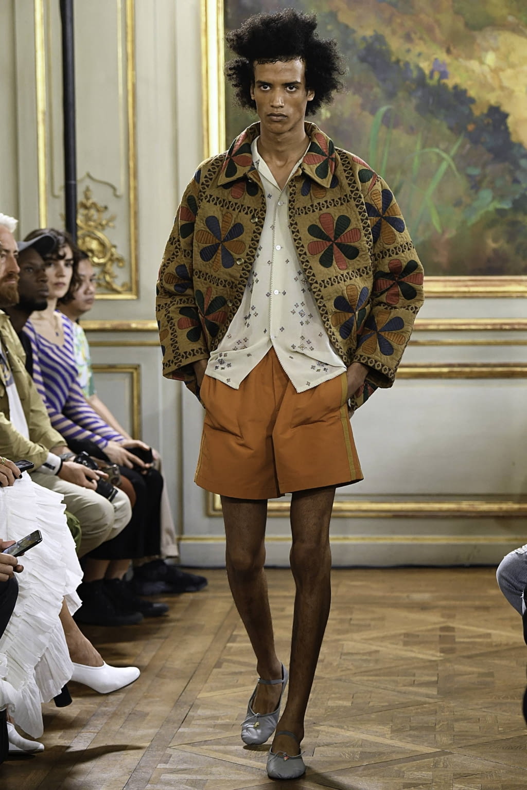 Fashion Week Paris Spring/Summer 2020 look 3 de la collection Bode menswear