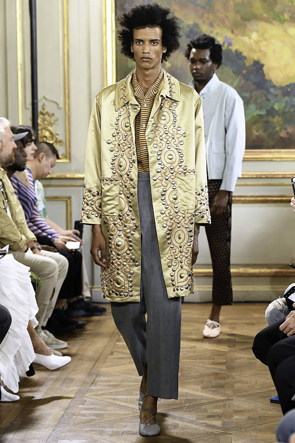 Fashion Week Paris Spring/Summer 2020 look 15 from the Bode collection 男装