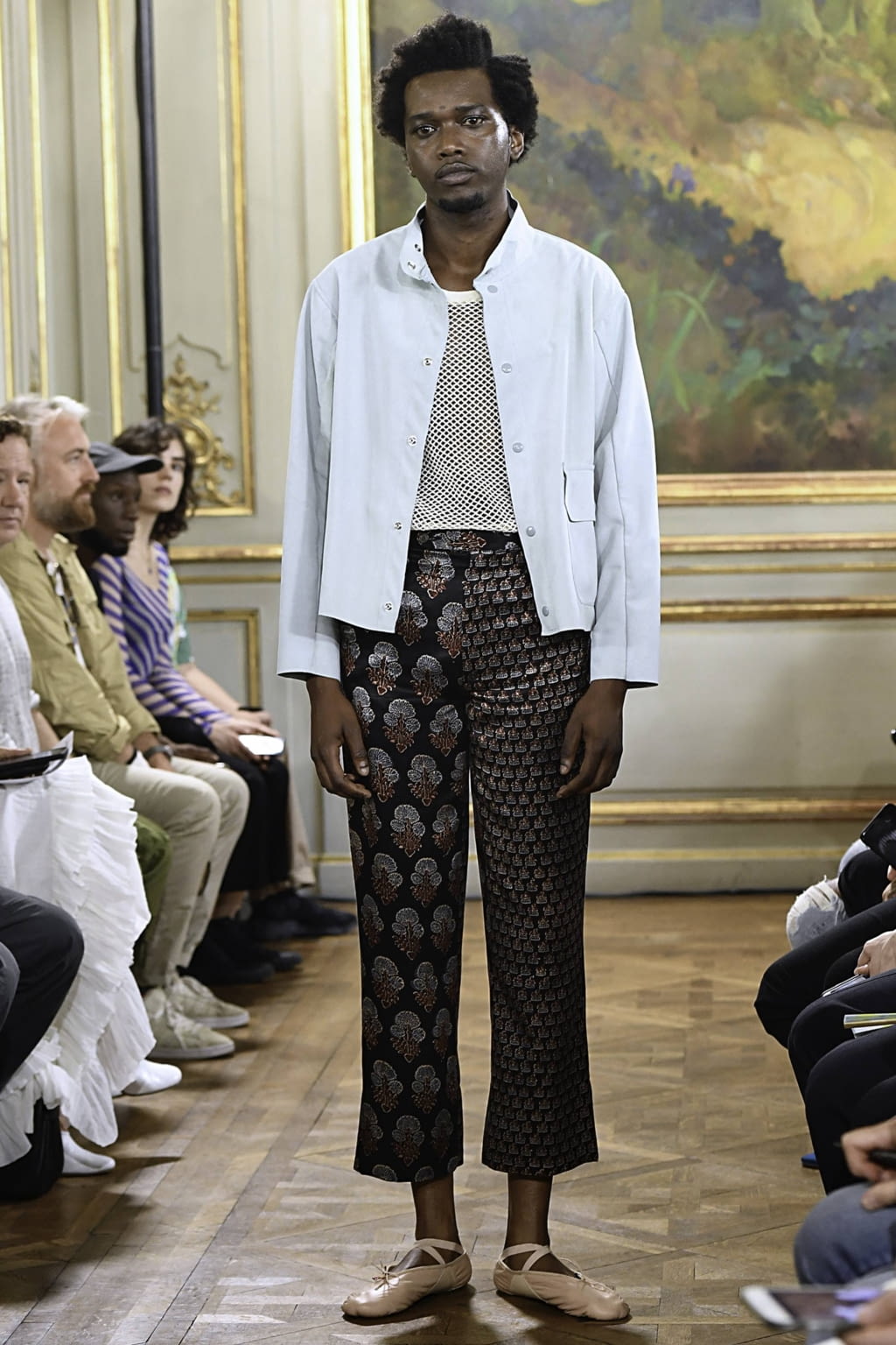 Fashion Week Paris Spring/Summer 2020 look 16 de la collection Bode menswear