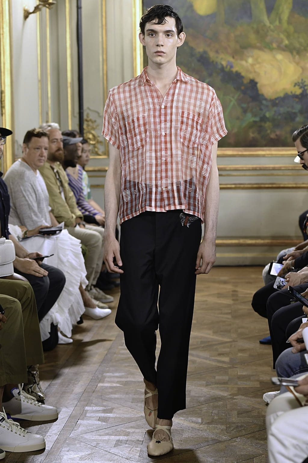 Fashion Week Paris Spring/Summer 2020 look 18 from the Bode collection menswear