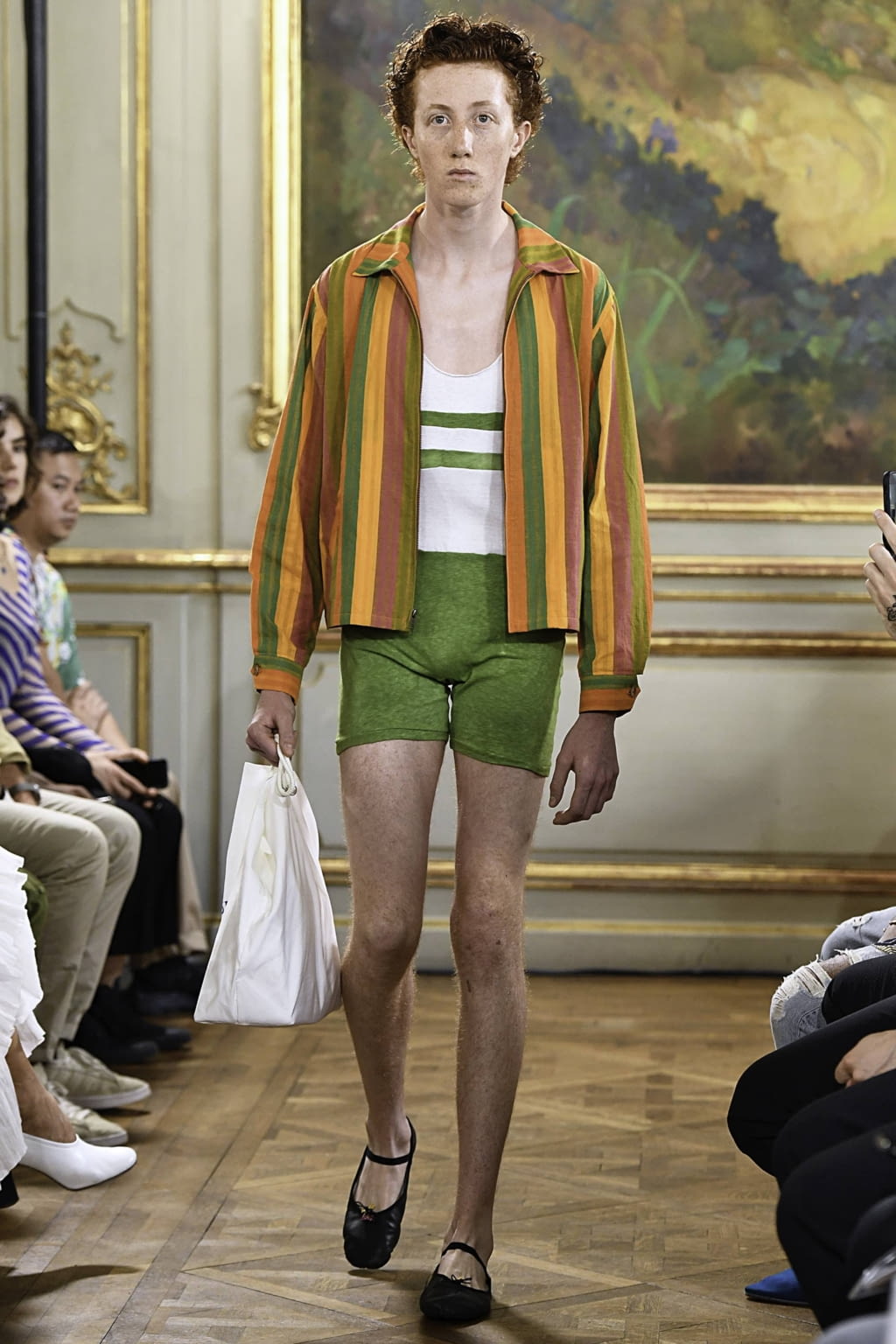 Fashion Week Paris Spring/Summer 2020 look 20 from the Bode collection menswear