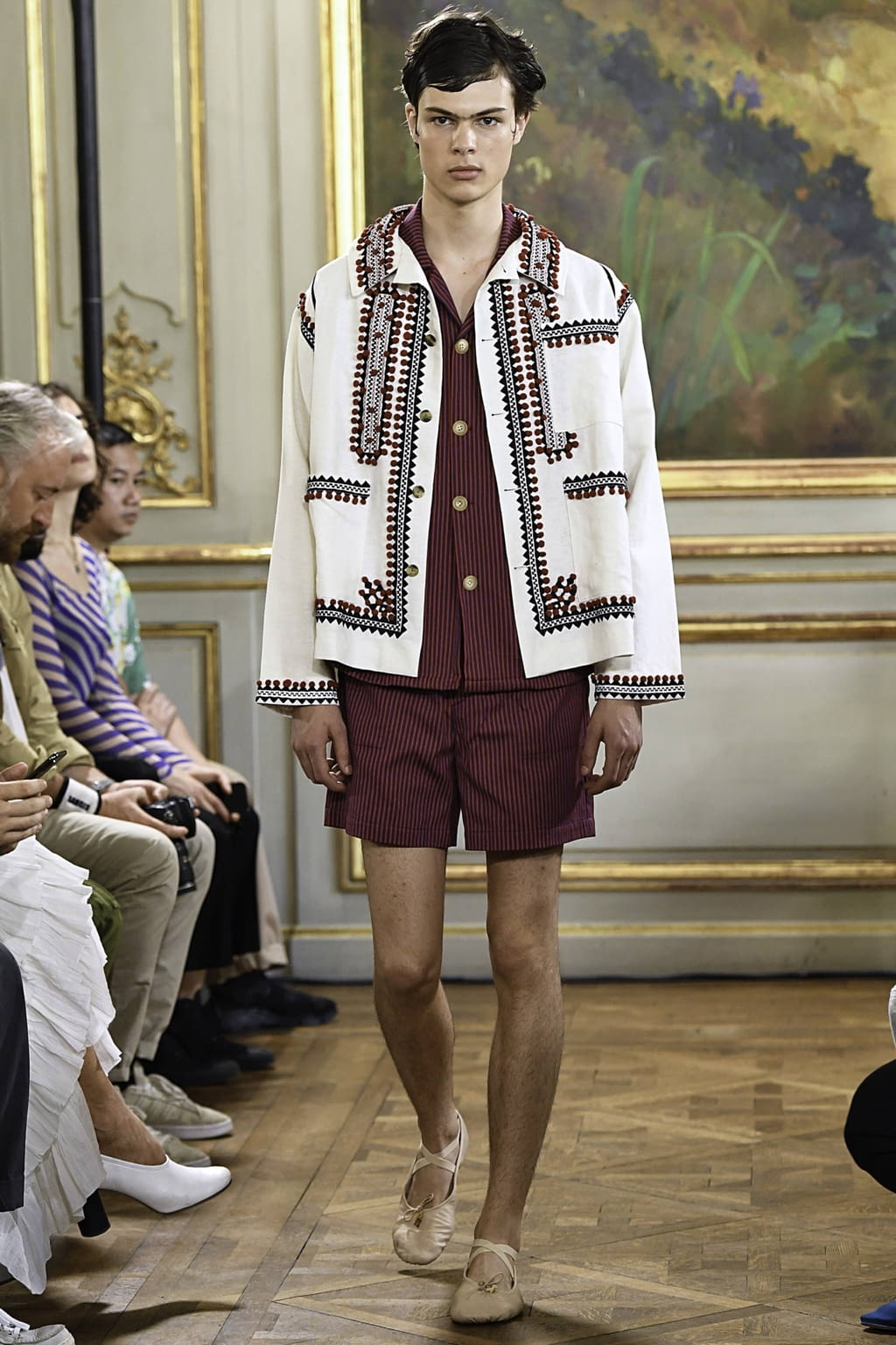 Fashion Week Paris Spring/Summer 2020 look 23 from the Bode collection menswear