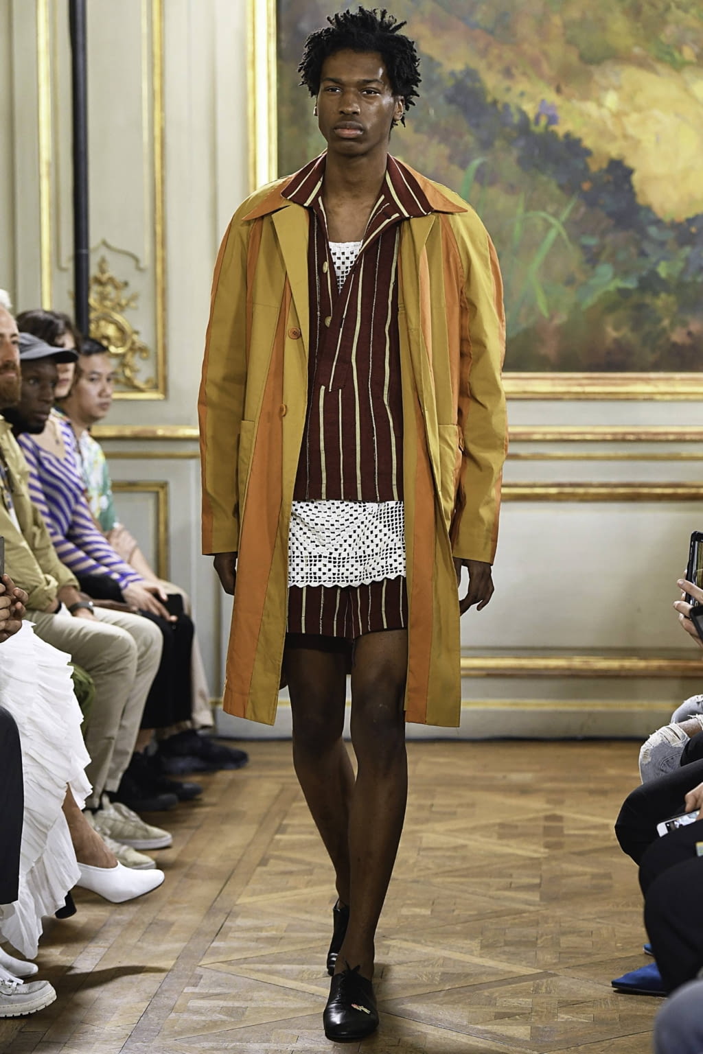Fashion Week Paris Spring/Summer 2020 look 24 de la collection Bode menswear