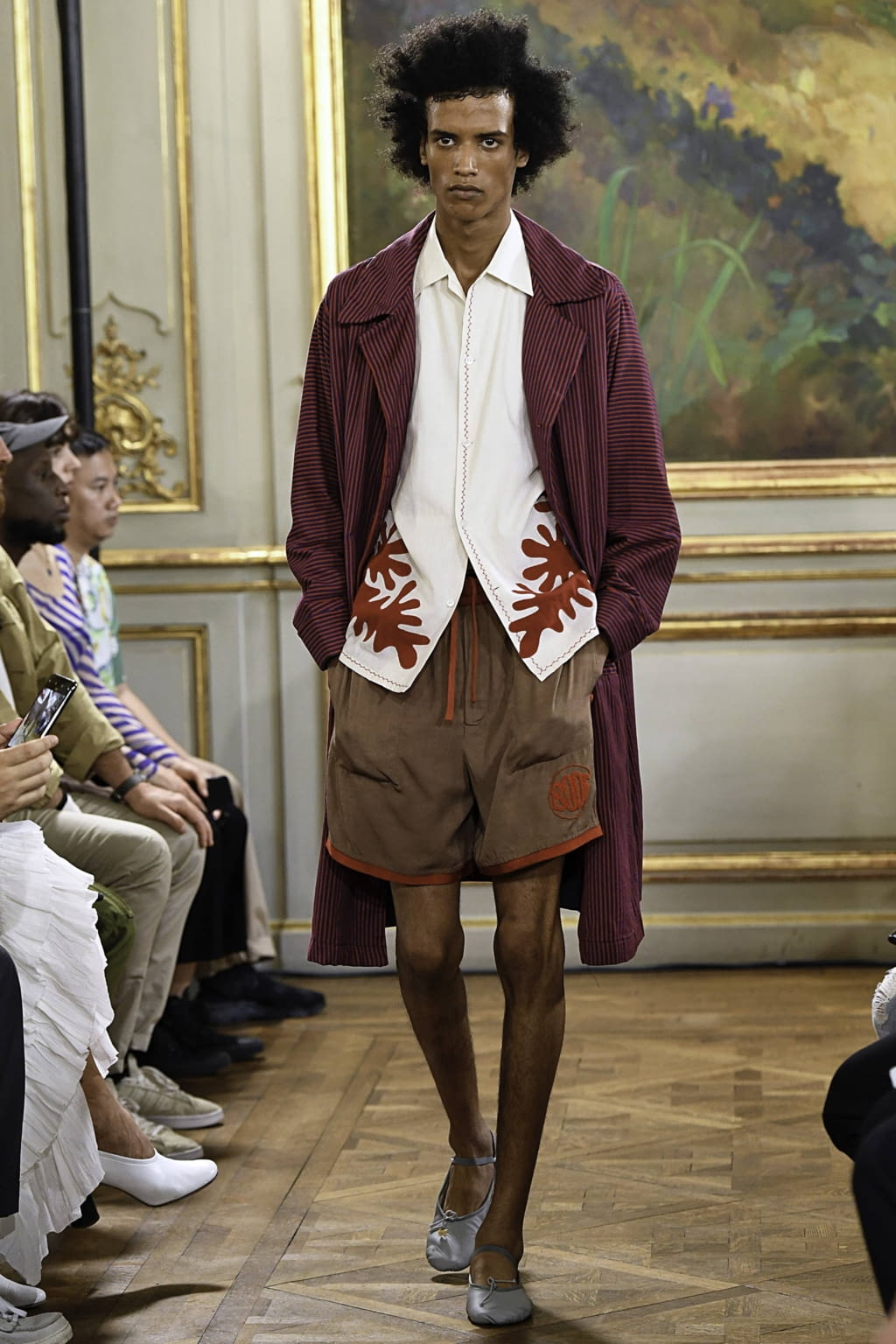 Fashion Week Paris Spring/Summer 2020 look 26 de la collection Bode menswear