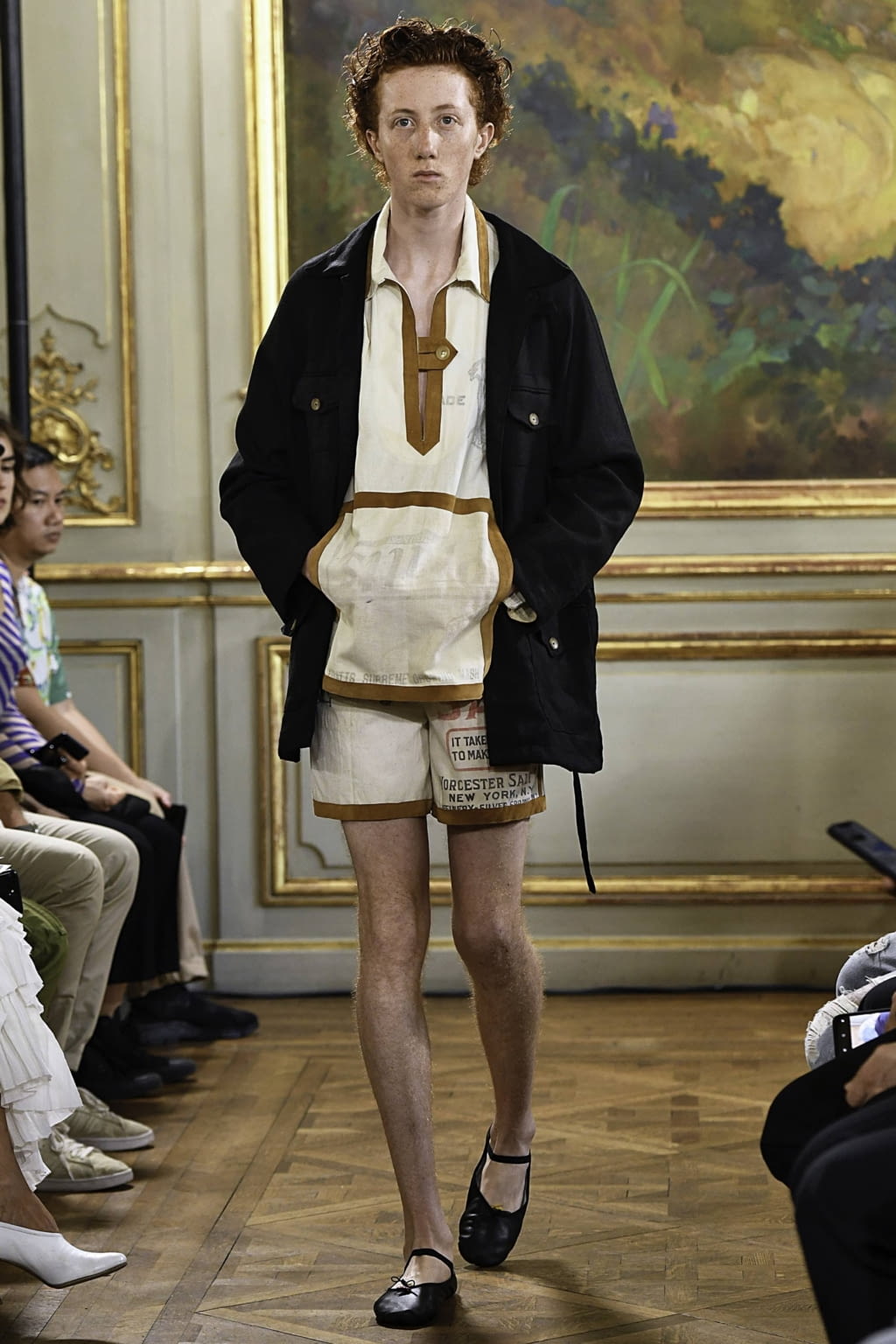 Fashion Week Paris Spring/Summer 2020 look 29 from the Bode collection menswear