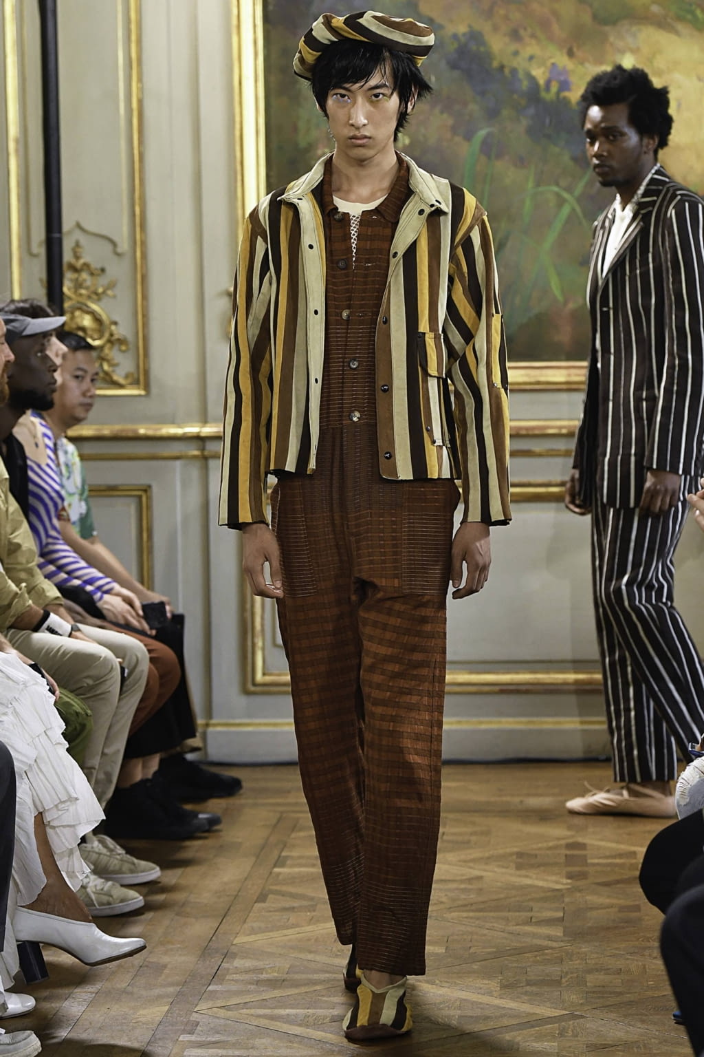 Fashion Week Paris Spring/Summer 2020 look 32 from the Bode collection 男装