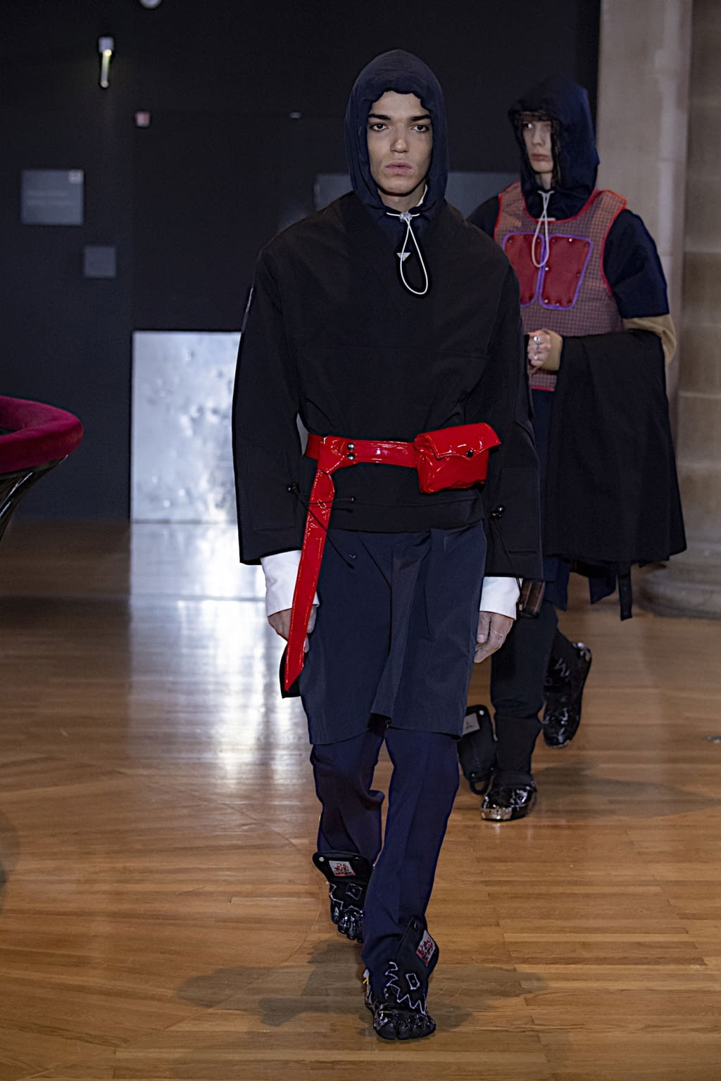 Fashion Week Paris Fall/Winter 2020 look 6 from the Boramy Viguier collection menswear