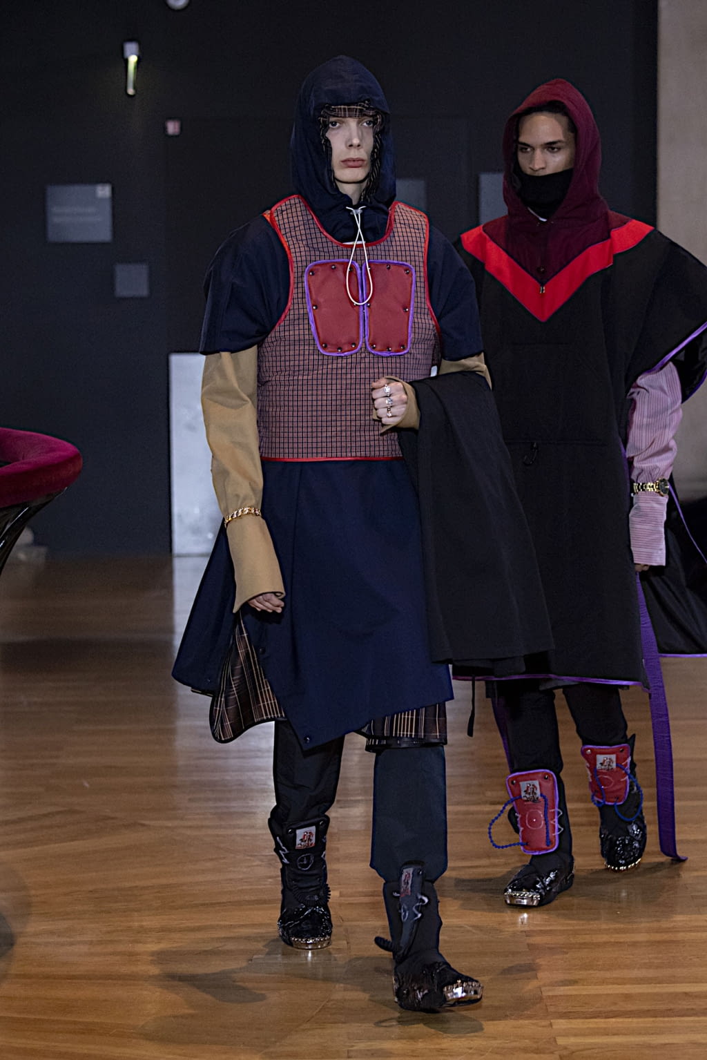Fashion Week Paris Fall/Winter 2020 look 7 from the Boramy Viguier collection menswear