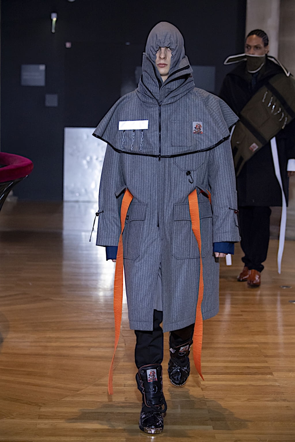 Fashion Week Paris Fall/Winter 2020 look 10 from the Boramy Viguier collection menswear