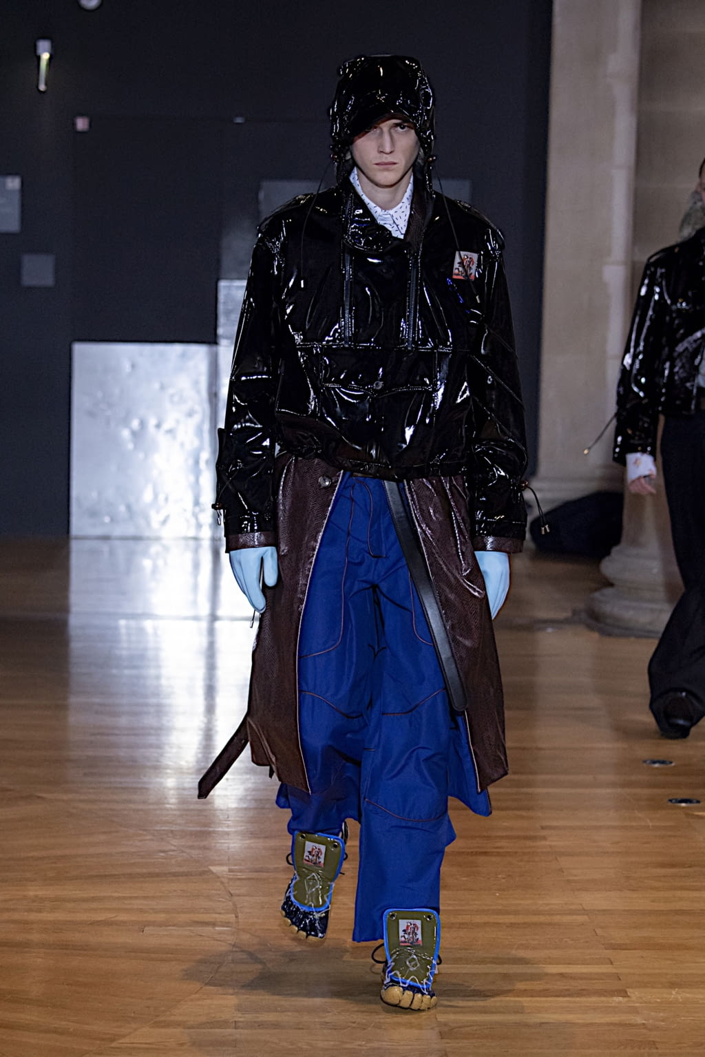 Fashion Week Paris Fall/Winter 2020 look 12 from the Boramy Viguier collection menswear