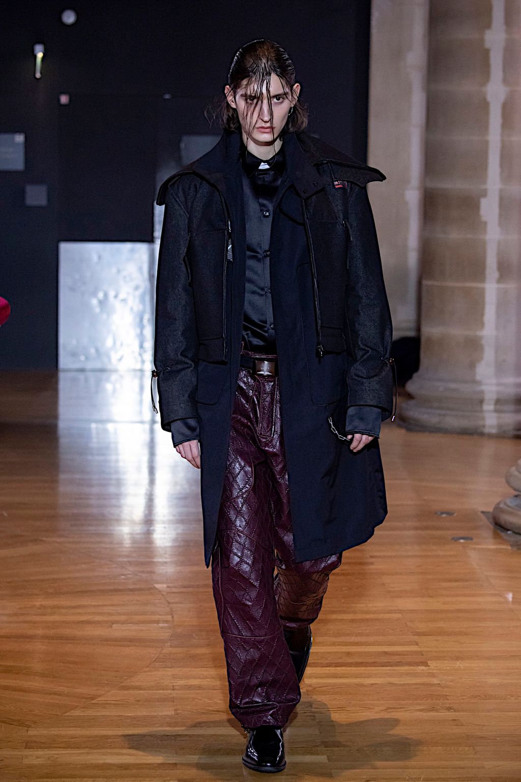 Fashion Week Paris Fall/Winter 2020 look 15 from the Boramy Viguier collection menswear