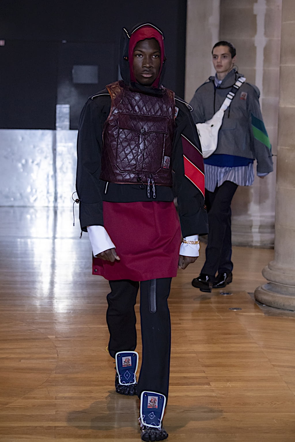 Fashion Week Paris Fall/Winter 2020 look 17 from the Boramy Viguier collection 男装