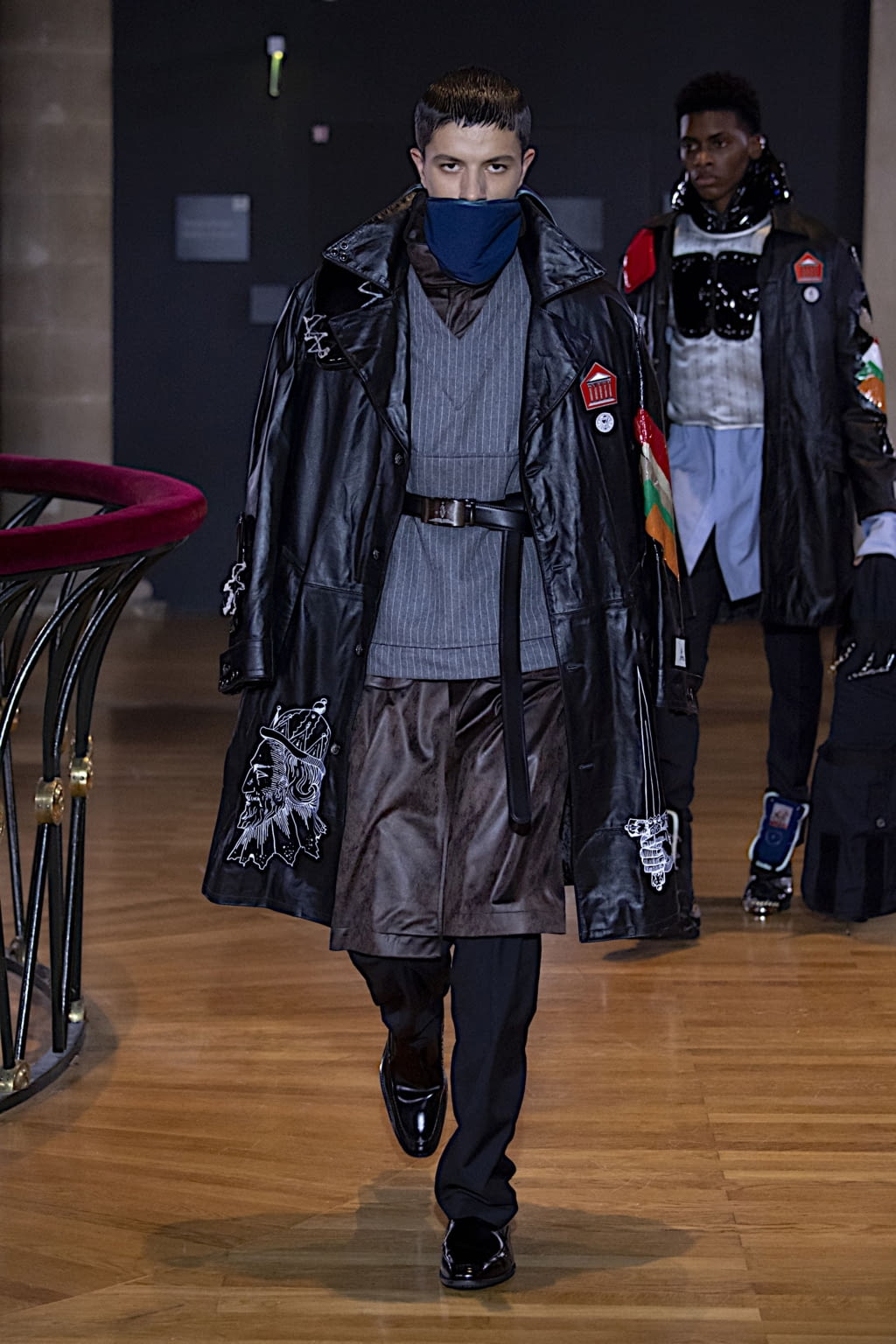 Fashion Week Paris Fall/Winter 2020 look 20 from the Boramy Viguier collection menswear