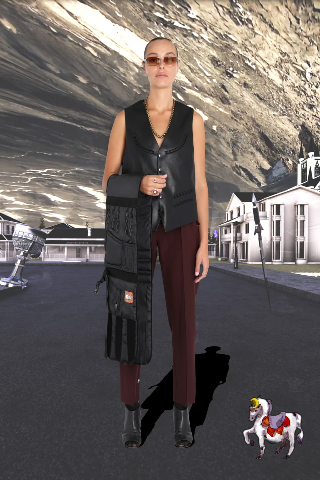 Fashion Week Paris Spring/Summer 2021 look 4 de la collection Boramy Viguier womenswear