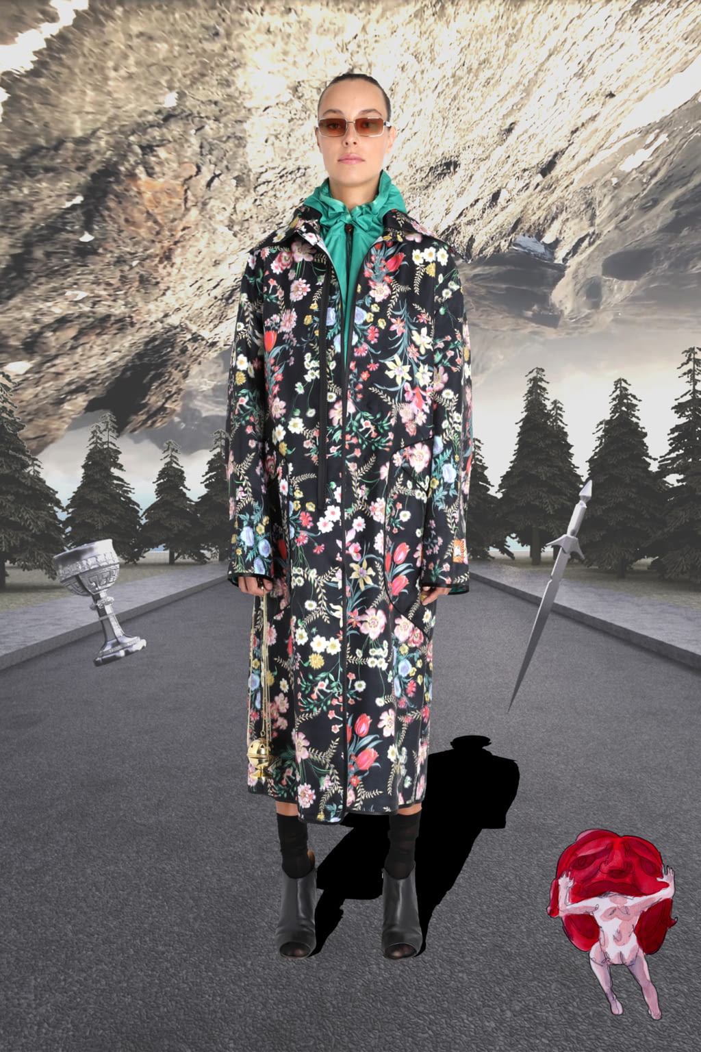 Fashion Week Paris Spring/Summer 2021 look 7 de la collection Boramy Viguier womenswear