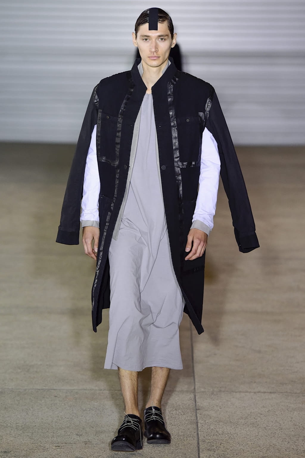 Fashion Week Paris Spring/Summer 2019 look 5 de la collection Boris Bidjan Saberi menswear