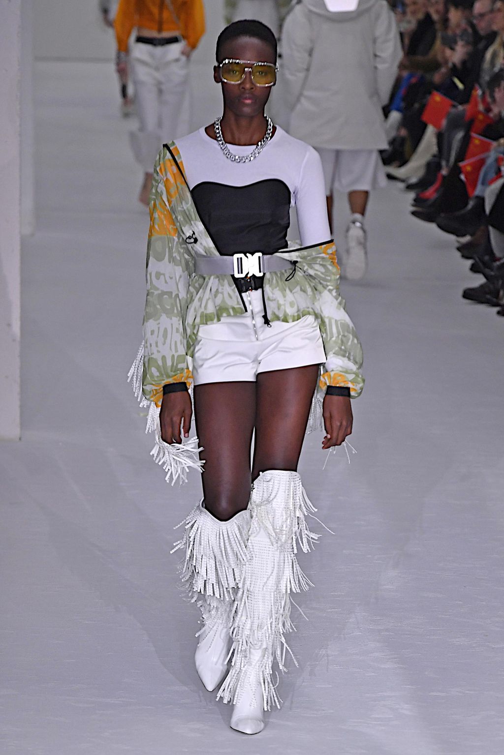Fashion Week London Fall/Winter 2020 look 12 de la collection Bosideng womenswear