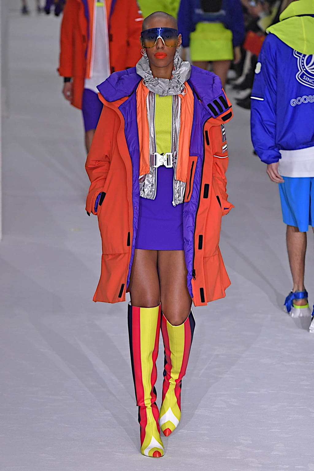 Fashion Week London Fall/Winter 2020 look 36 from the Bosideng collection 女装