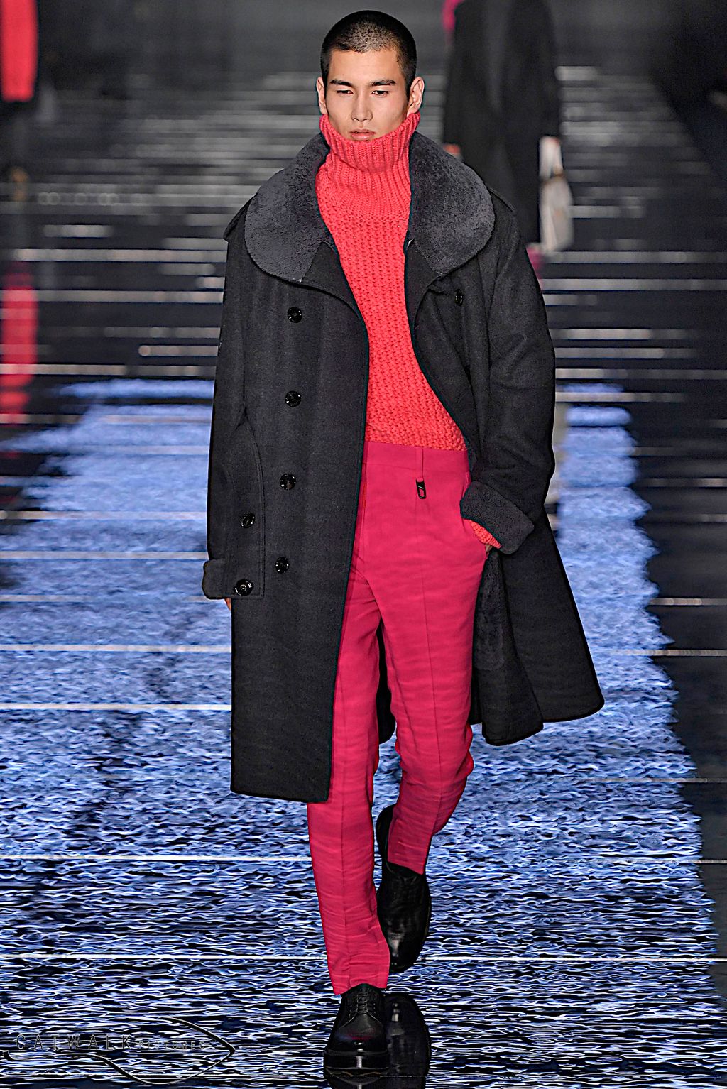 Fashion Week New York Fall/Winter 2019 look 35 from the Boss collection womenswear