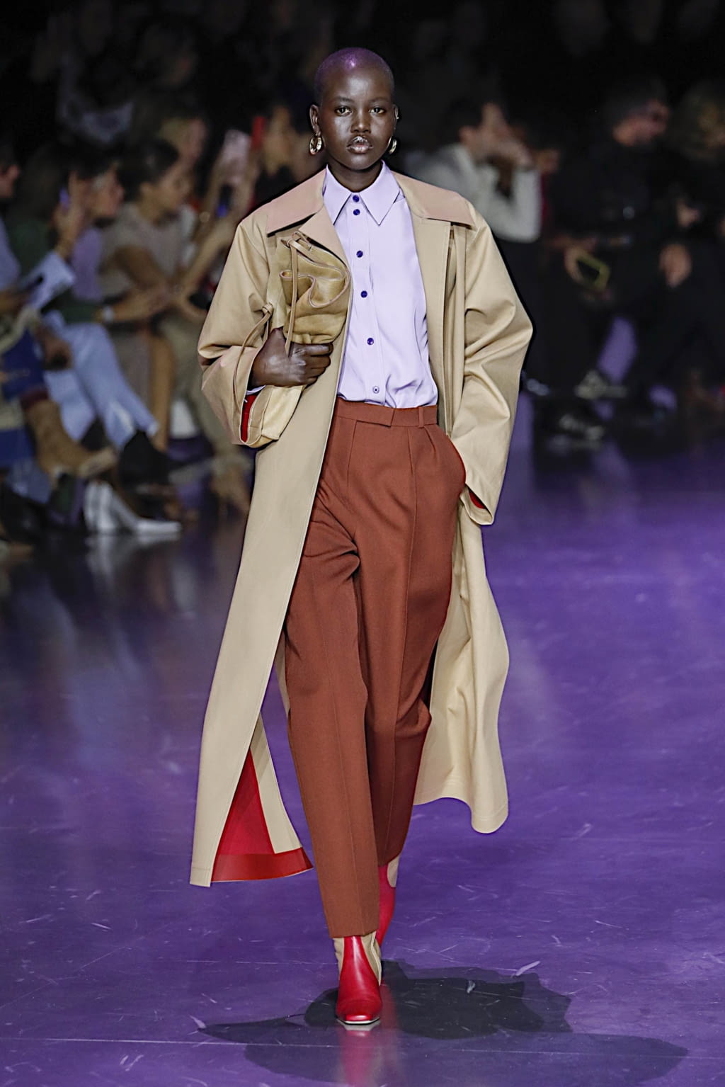Fashion Week Milan Fall/Winter 2020 look 8 from the Boss collection 女装