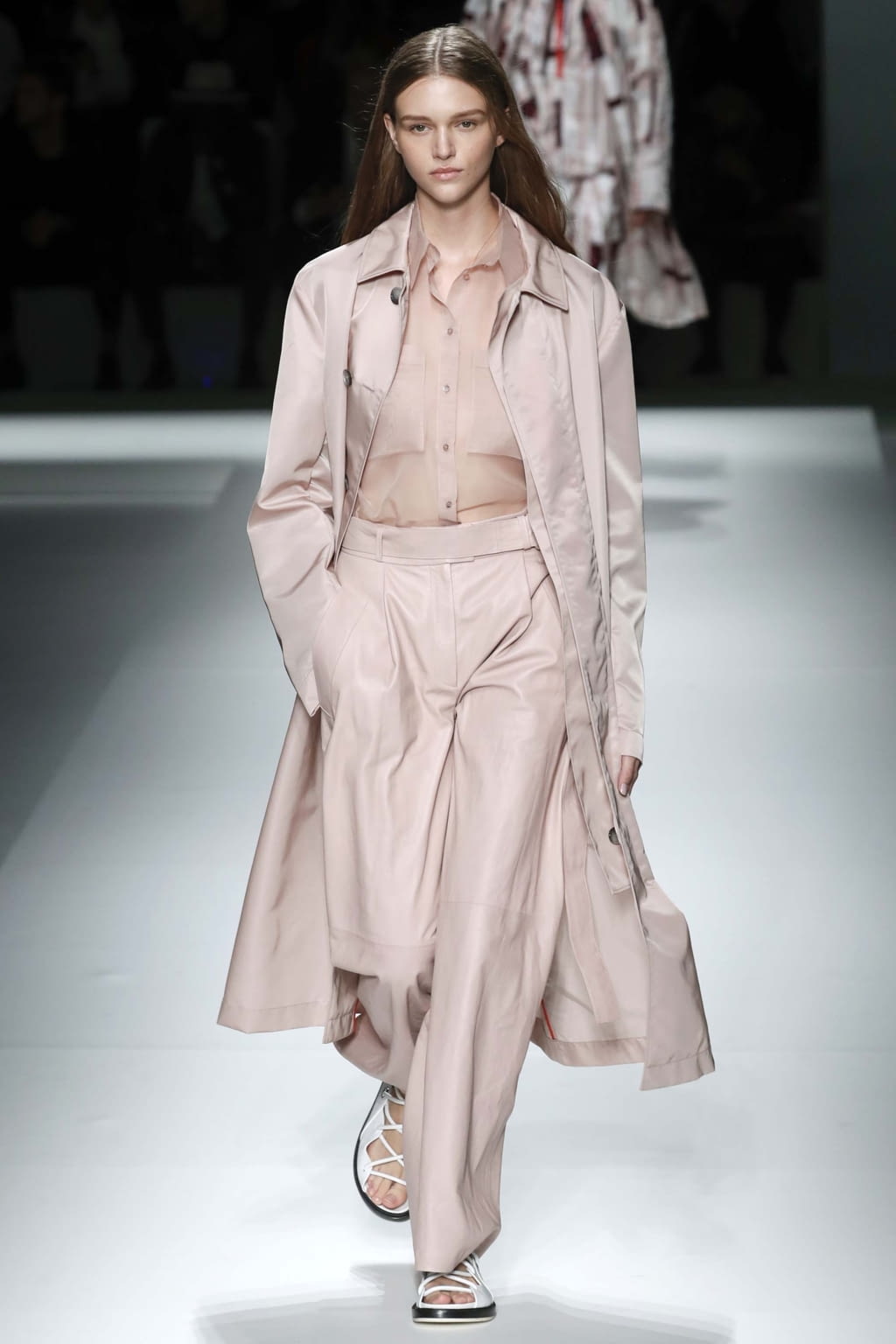 Fashion Week New York Spring/Summer 2019 look 6 de la collection Boss womenswear