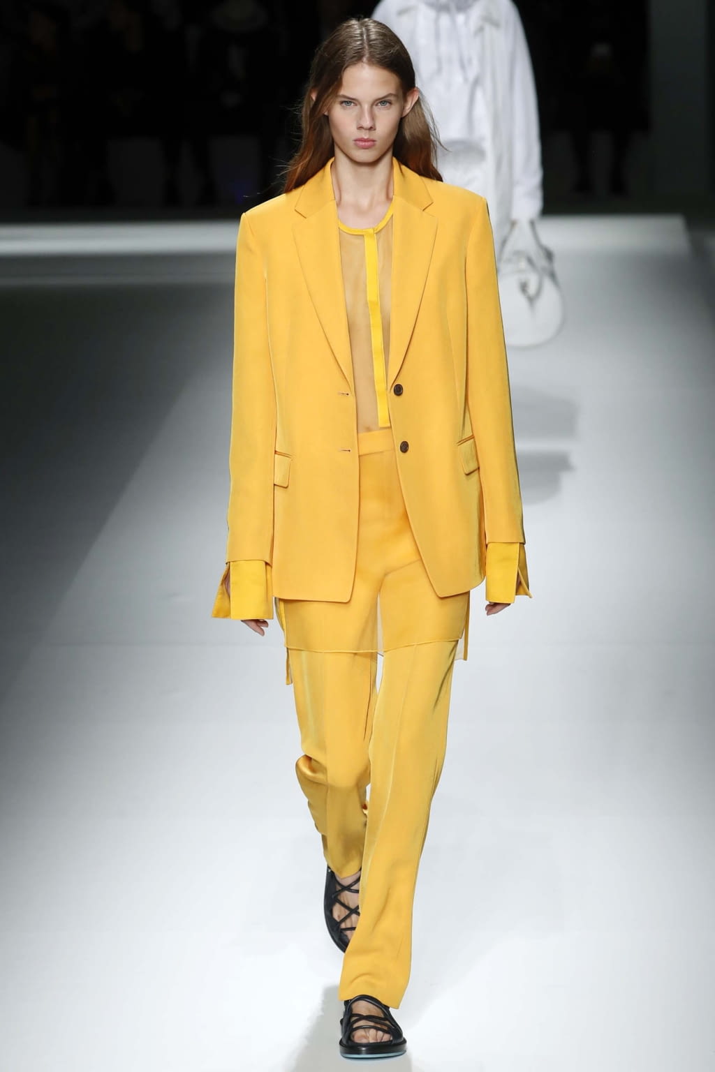 Fashion Week New York Spring/Summer 2019 look 50 from the Boss collection womenswear