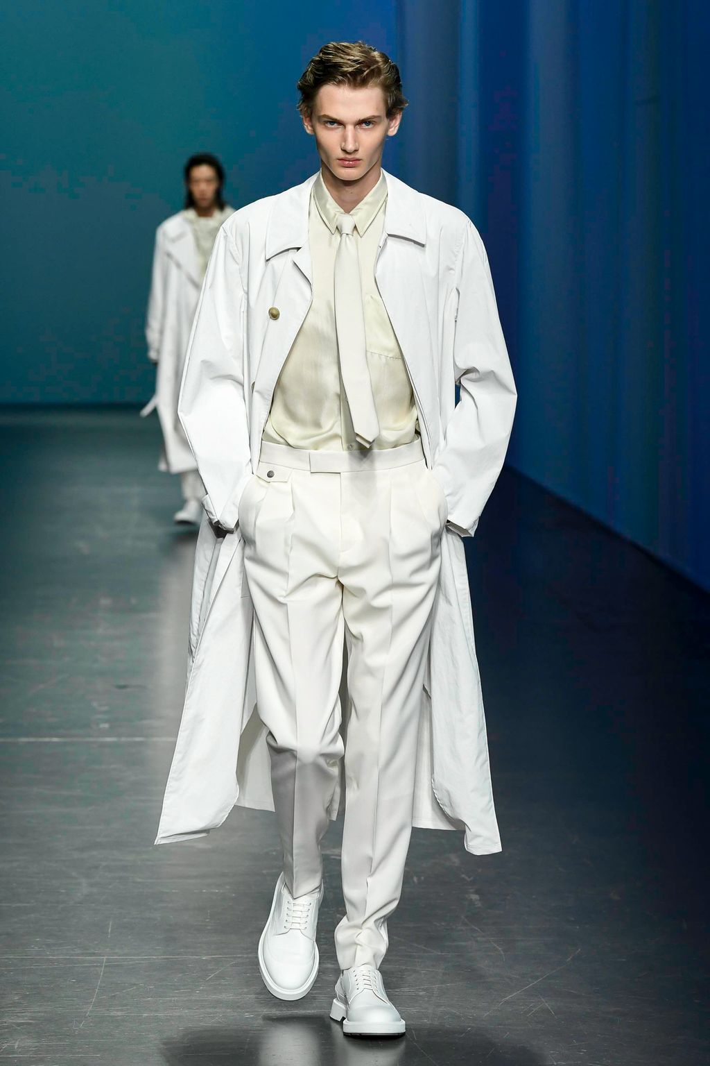 Fashion Week Milan Spring/Summer 2020 look 9 from the Boss collection menswear