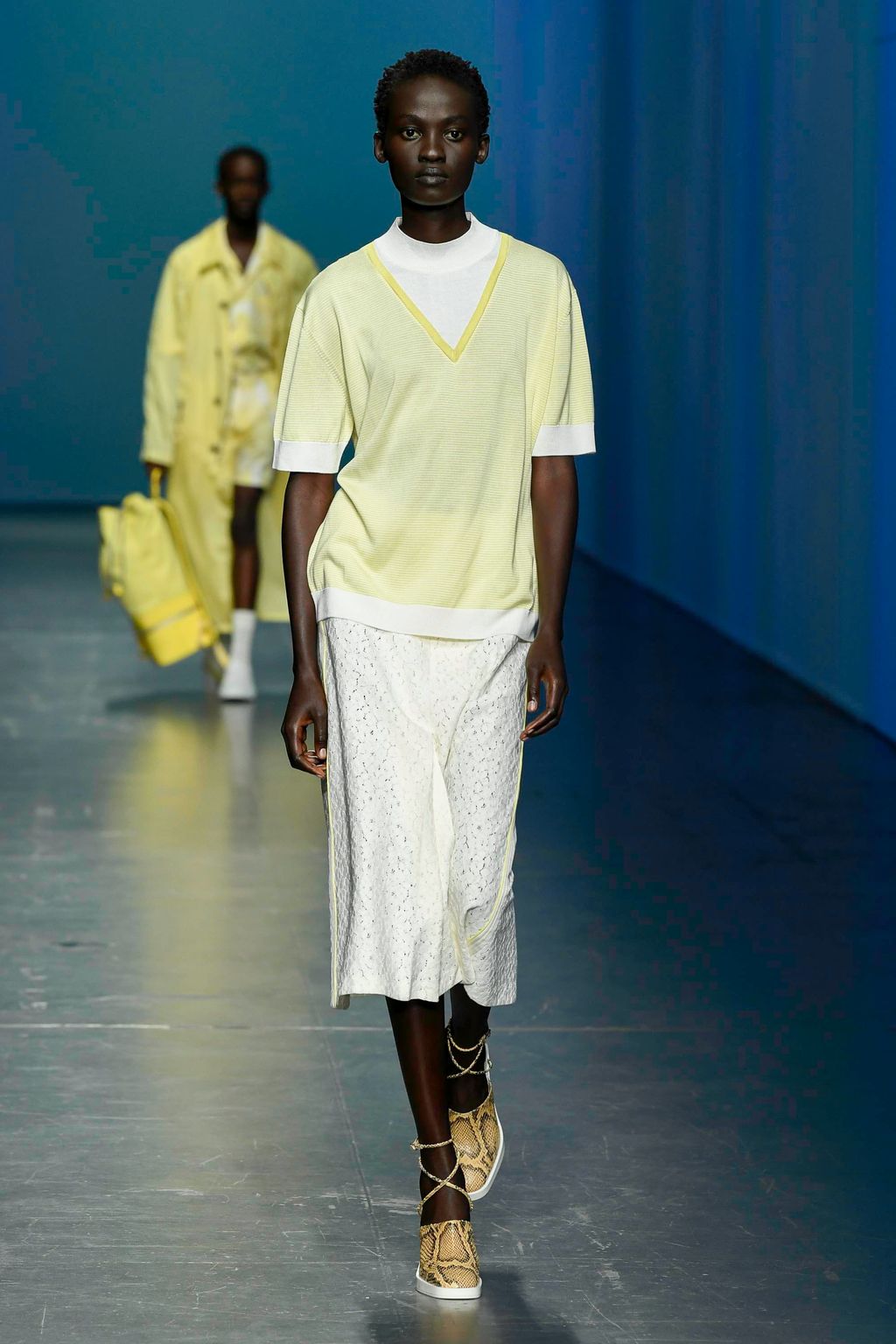 Fashion Week Milan Spring/Summer 2020 look 13 from the Boss collection 女装