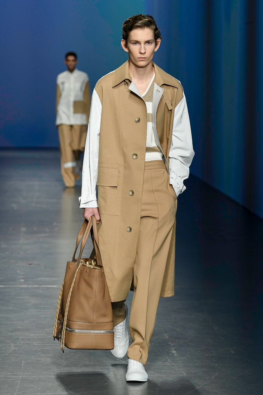 Fashion Week Milan Spring/Summer 2020 look 22 from the Boss collection menswear