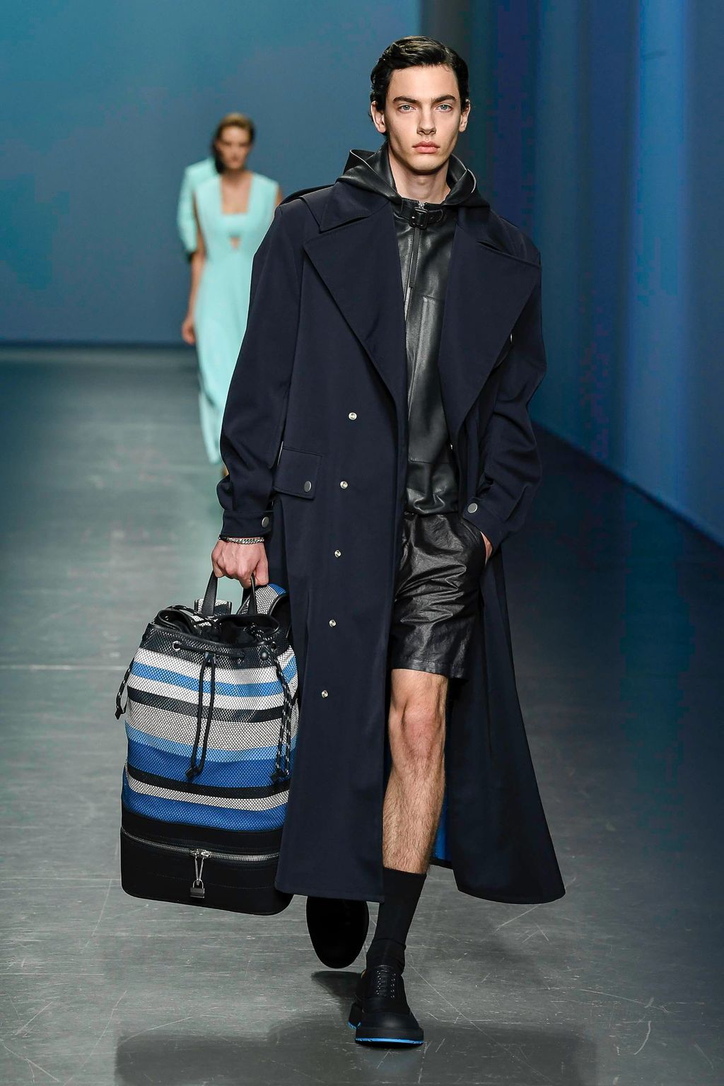 Fashion Week Milan Spring/Summer 2020 look 52 from the Boss collection 男装
