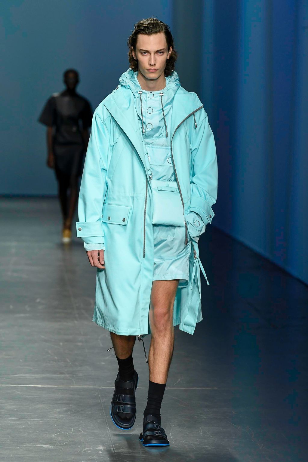 Fashion Week Milan Spring/Summer 2020 look 57 from the Boss collection 男装