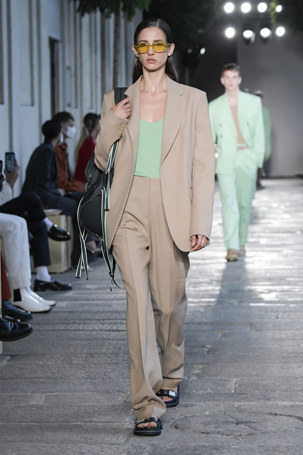 Fashion Week Milan Spring/Summer 2021 look 41 from the Boss collection womenswear