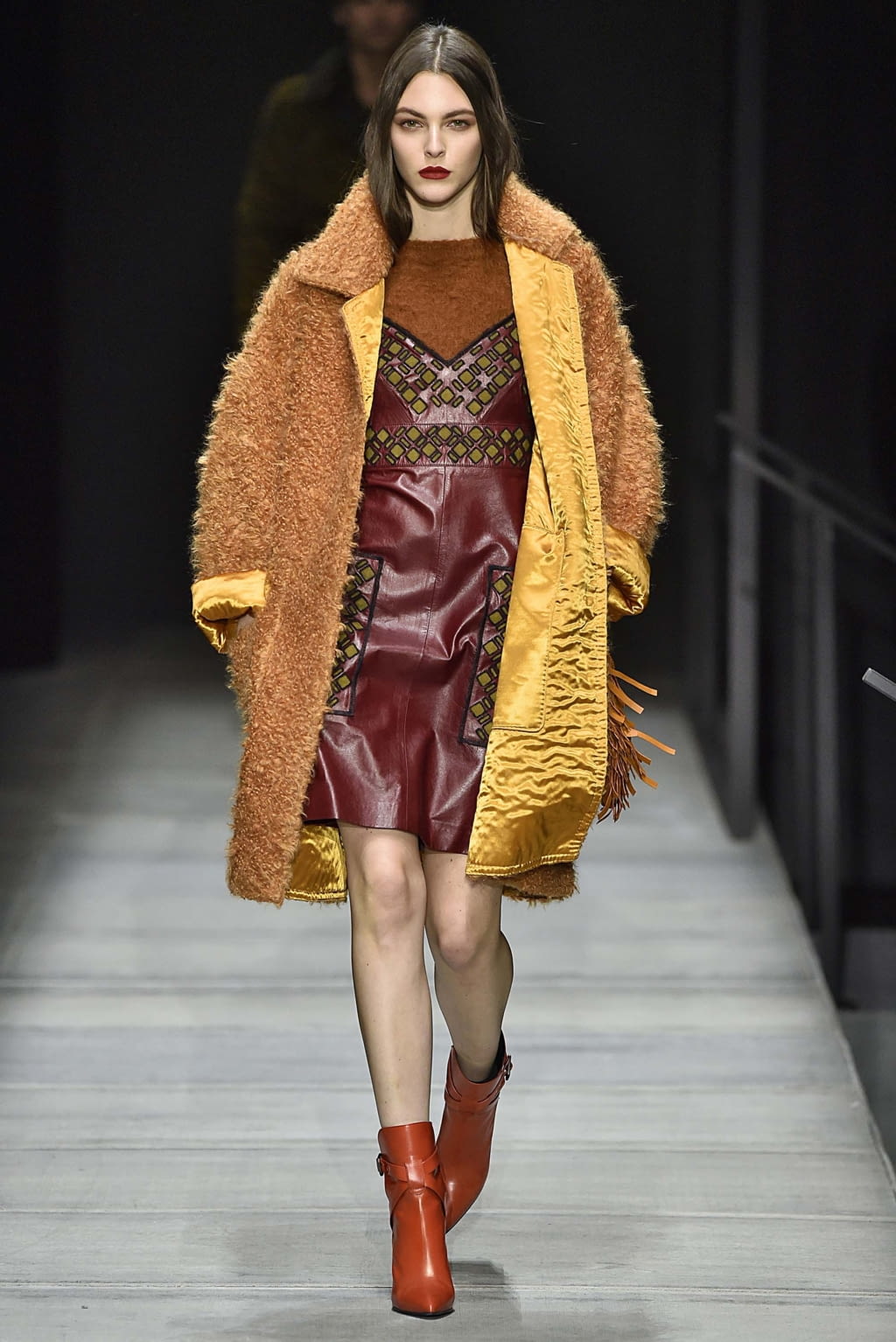 Fashion Week New York Fall/Winter 2018 look 9 from the Bottega Veneta collection womenswear