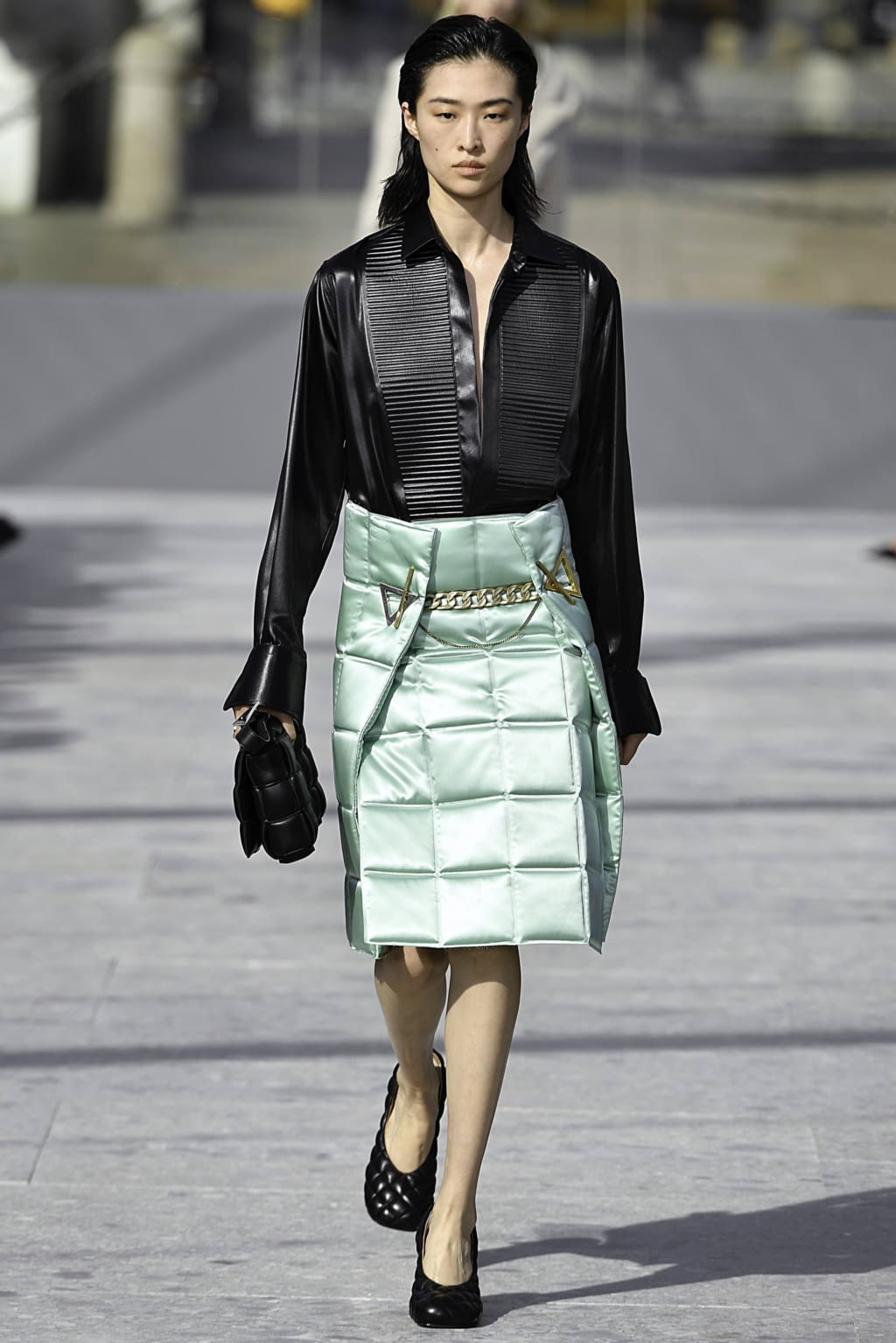 Fashion Week Milan Fall/Winter 2019 look 11 de la collection Bottega Veneta womenswear