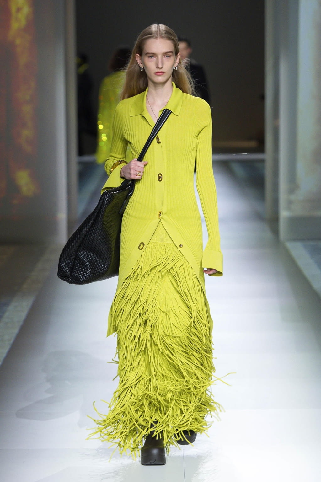Fashion Week Milan Fall/Winter 2020 look 12 from the Bottega Veneta collection womenswear