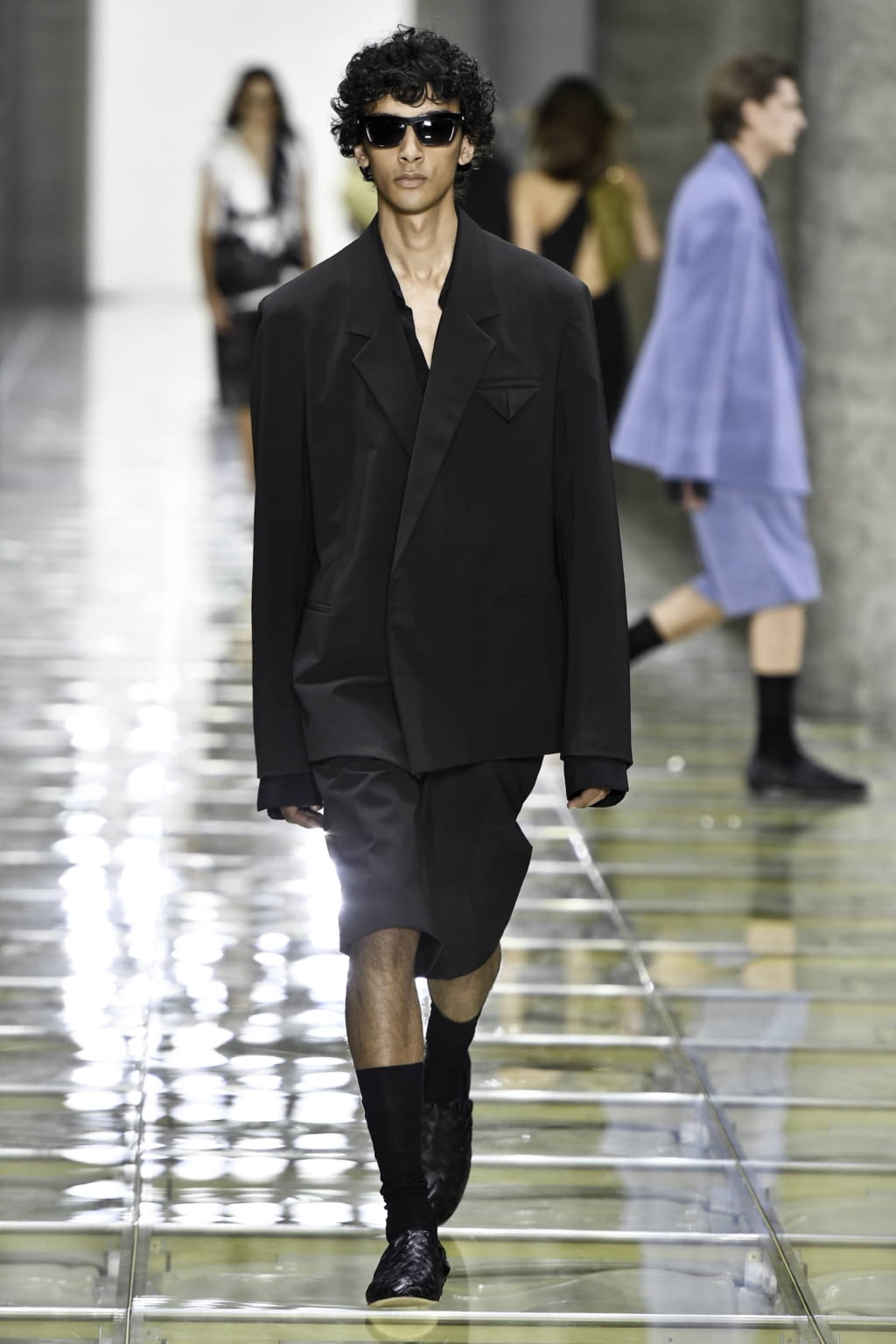 Fashion Week Milan Spring/Summer 2020 look 9 from the Bottega Veneta collection 男装