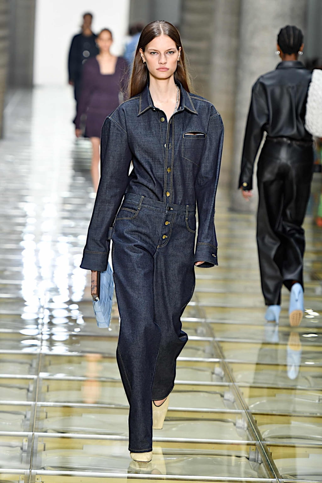 Fashion Week Milan Spring/Summer 2020 look 13 from the Bottega Veneta collection womenswear