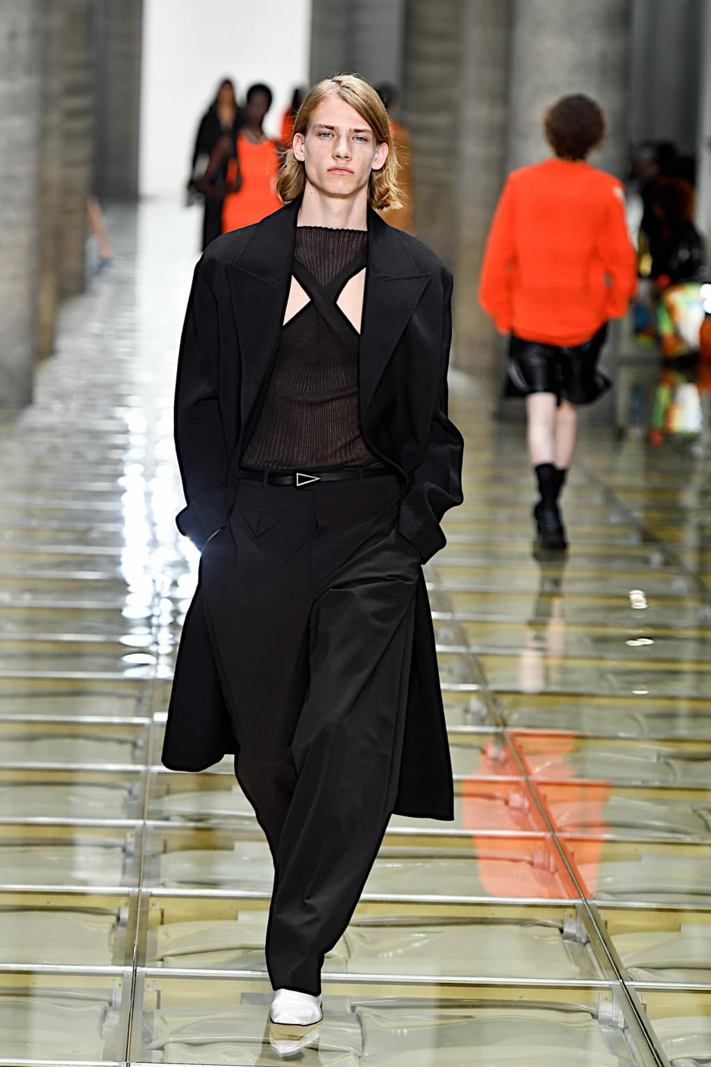 Fashion Week Milan Spring/Summer 2020 look 25 from the Bottega Veneta collection womenswear