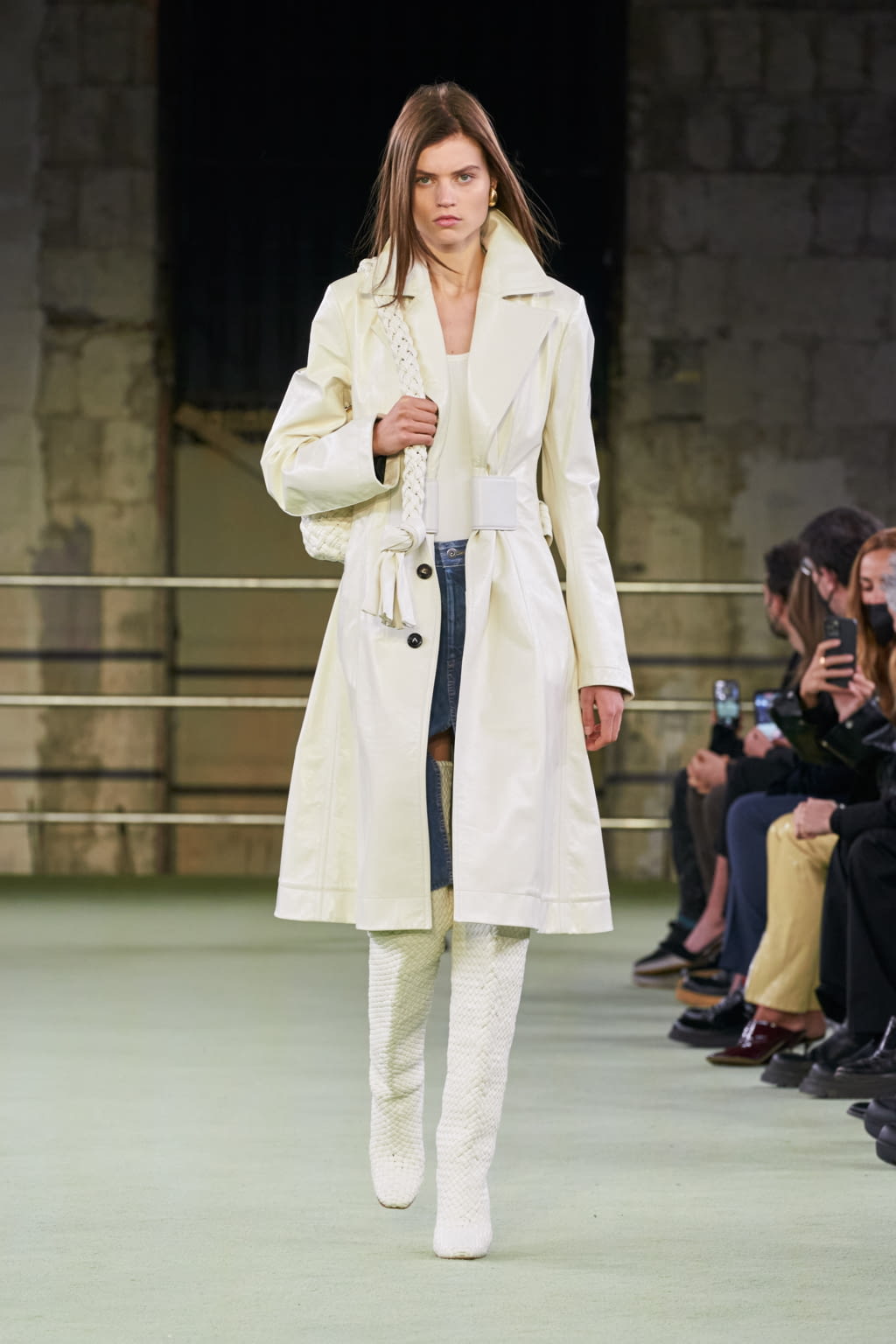 Fashion Week Milan Fall/Winter 2022 look 3 from the Bottega Veneta collection womenswear