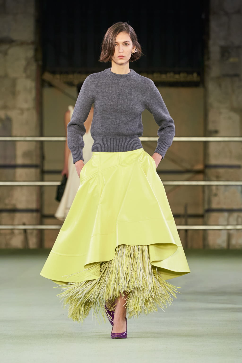 Fashion Week Milan Fall/Winter 2022 look 25 from the Bottega Veneta collection womenswear